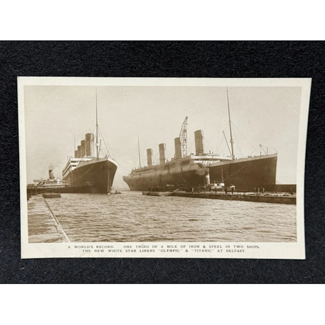 R.M.S. Titanic: R.M.S. Titanic: Walton of Belfast real phot...
