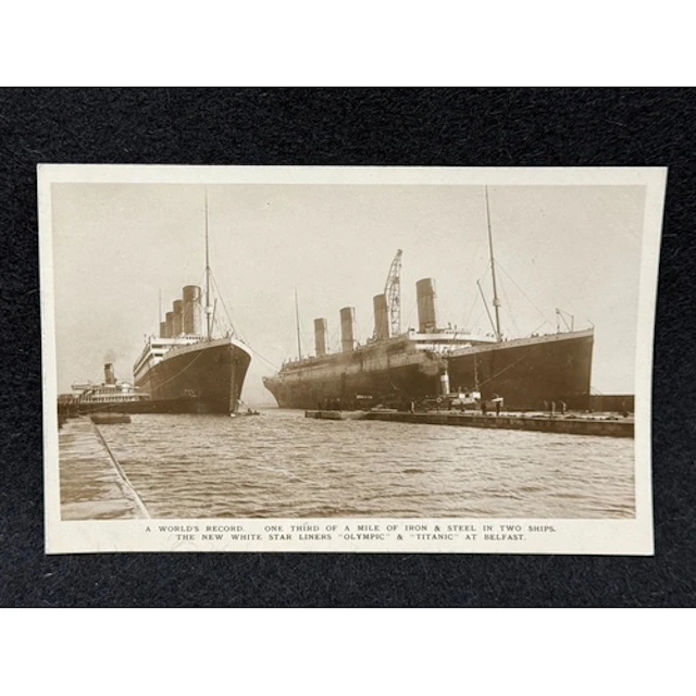 R.M.S. Titanic: R.M.S. Titanic: Walton of Belfast real phot...