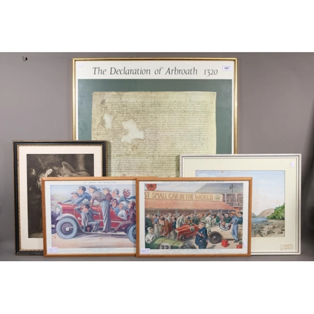 DOROTHY GRAY CHEAPE, Loch Earn, watercolour painting, signed...