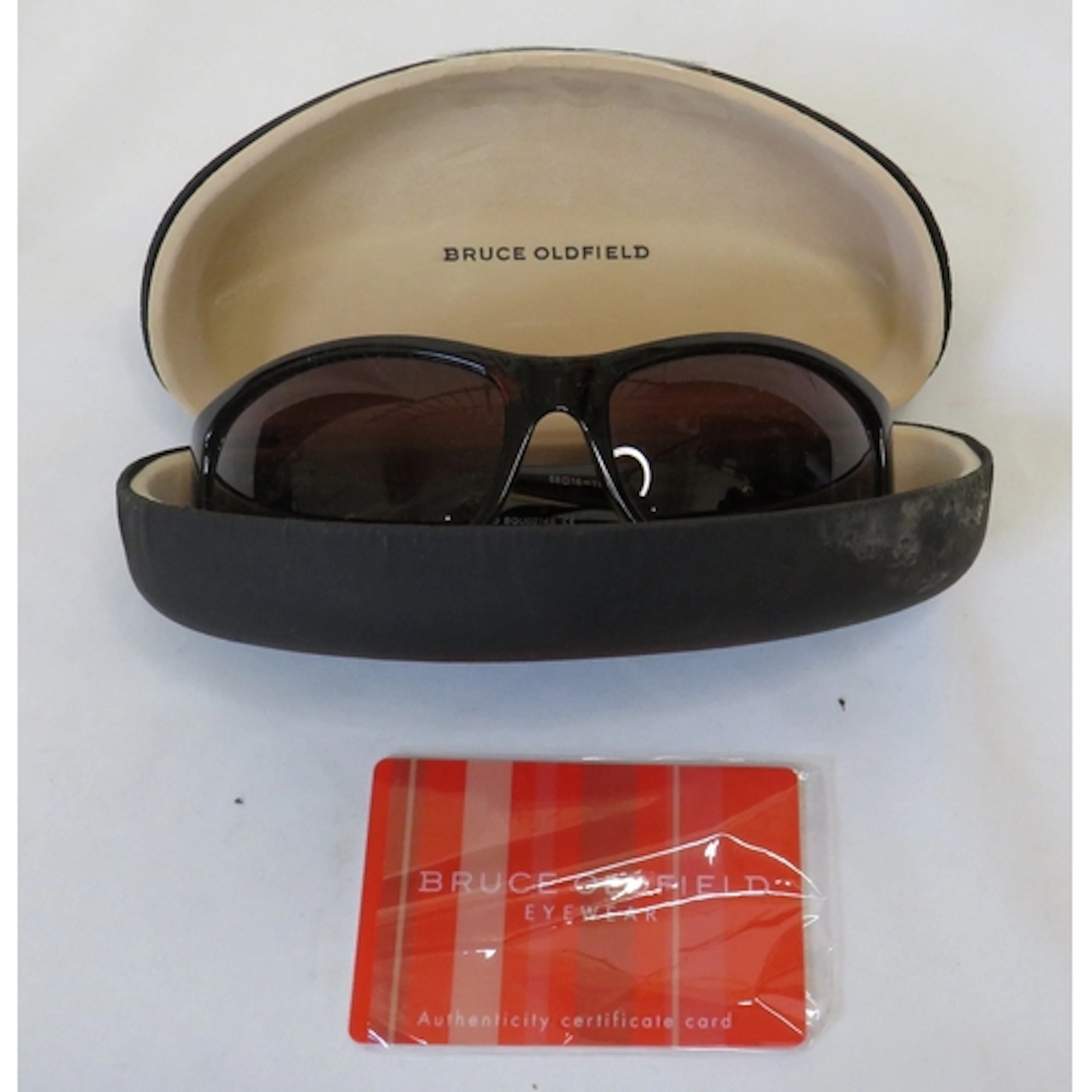 Pair Bruce Oldfield Sunglasses in case