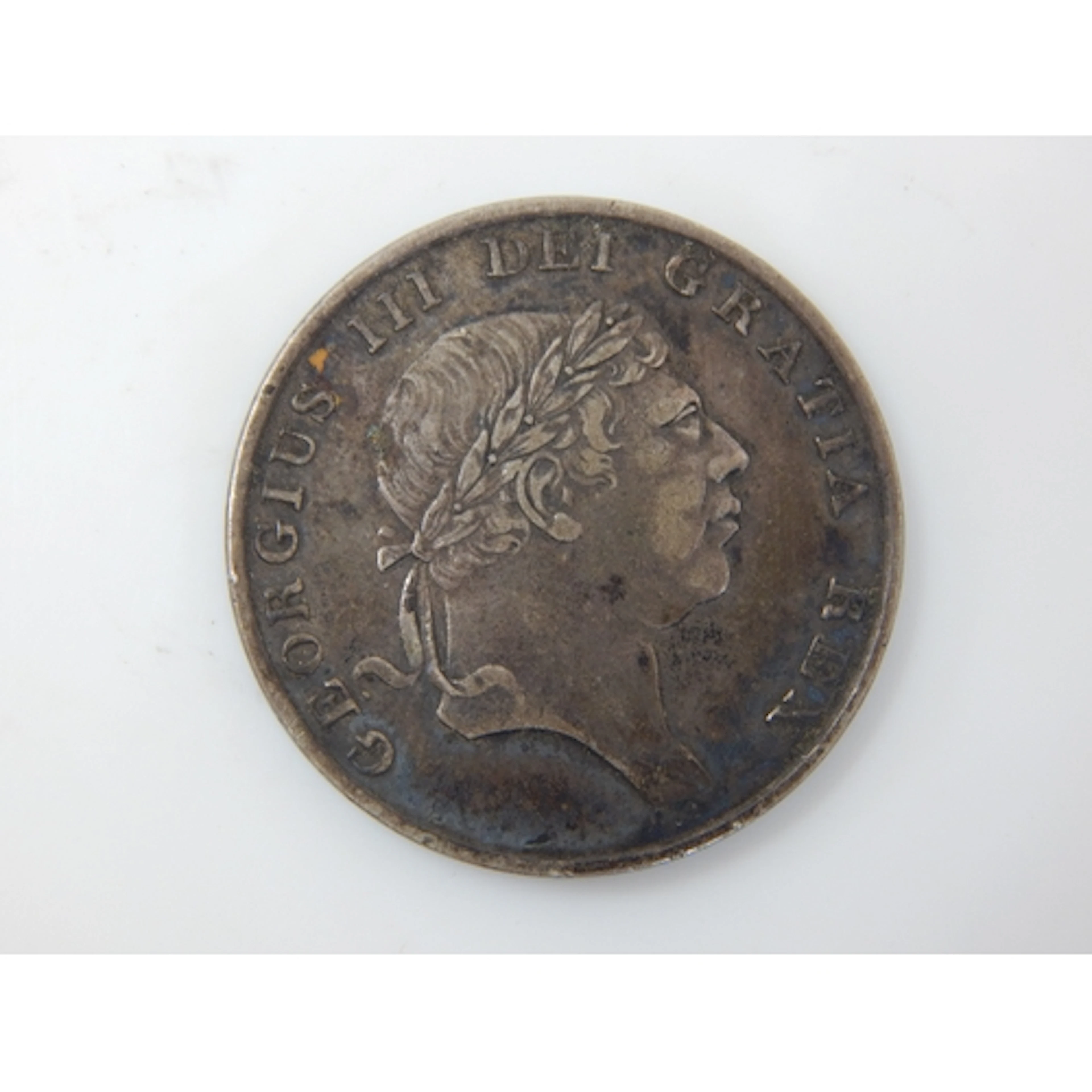 George III Silver 1 Shilling 6d Bank Token 1813