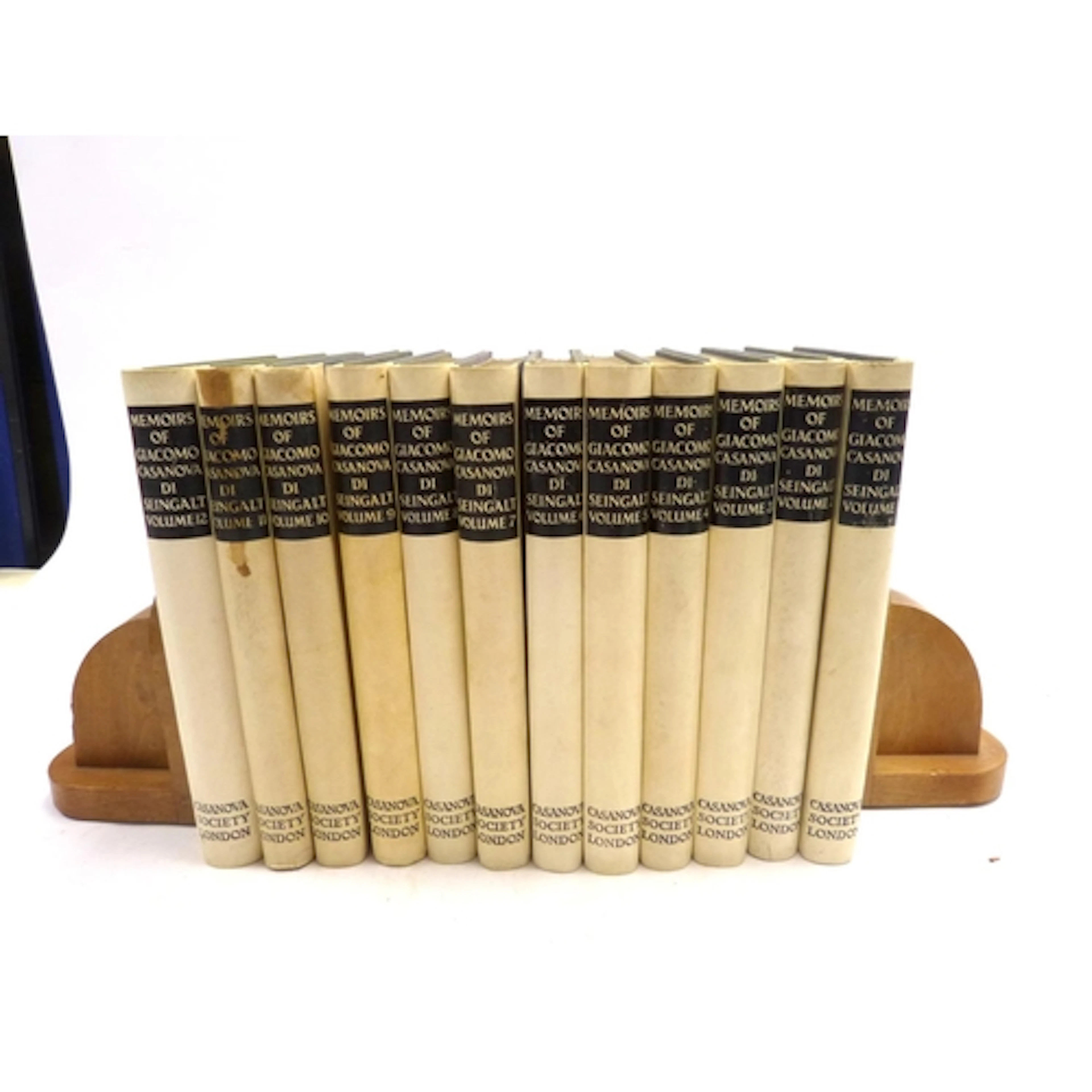 CASANOVA. The Memoirs of Giacomo Casanova di Seingalt. 12 v...