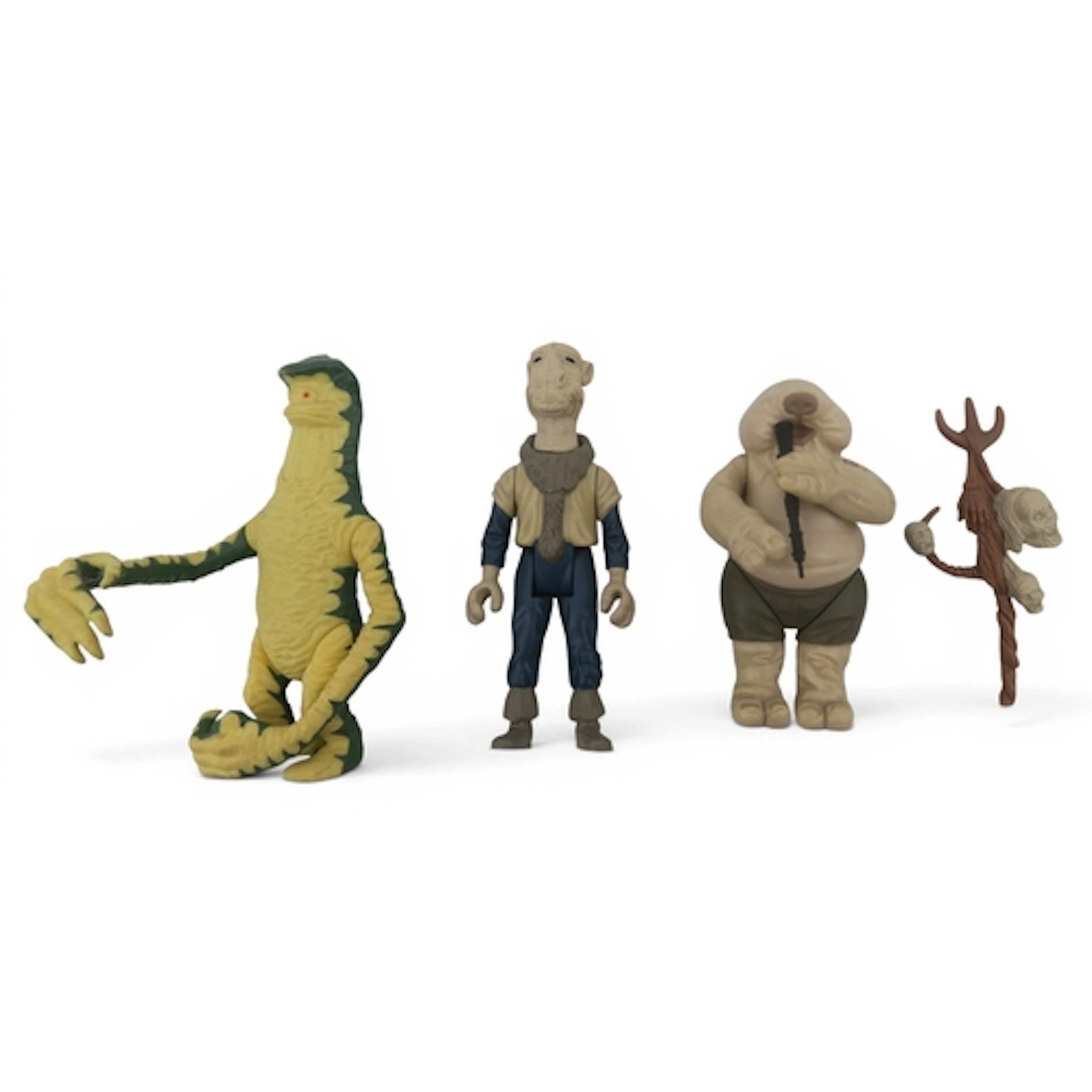 Star Wars Last 17 Amanaman and Yak Face figures, together wi...