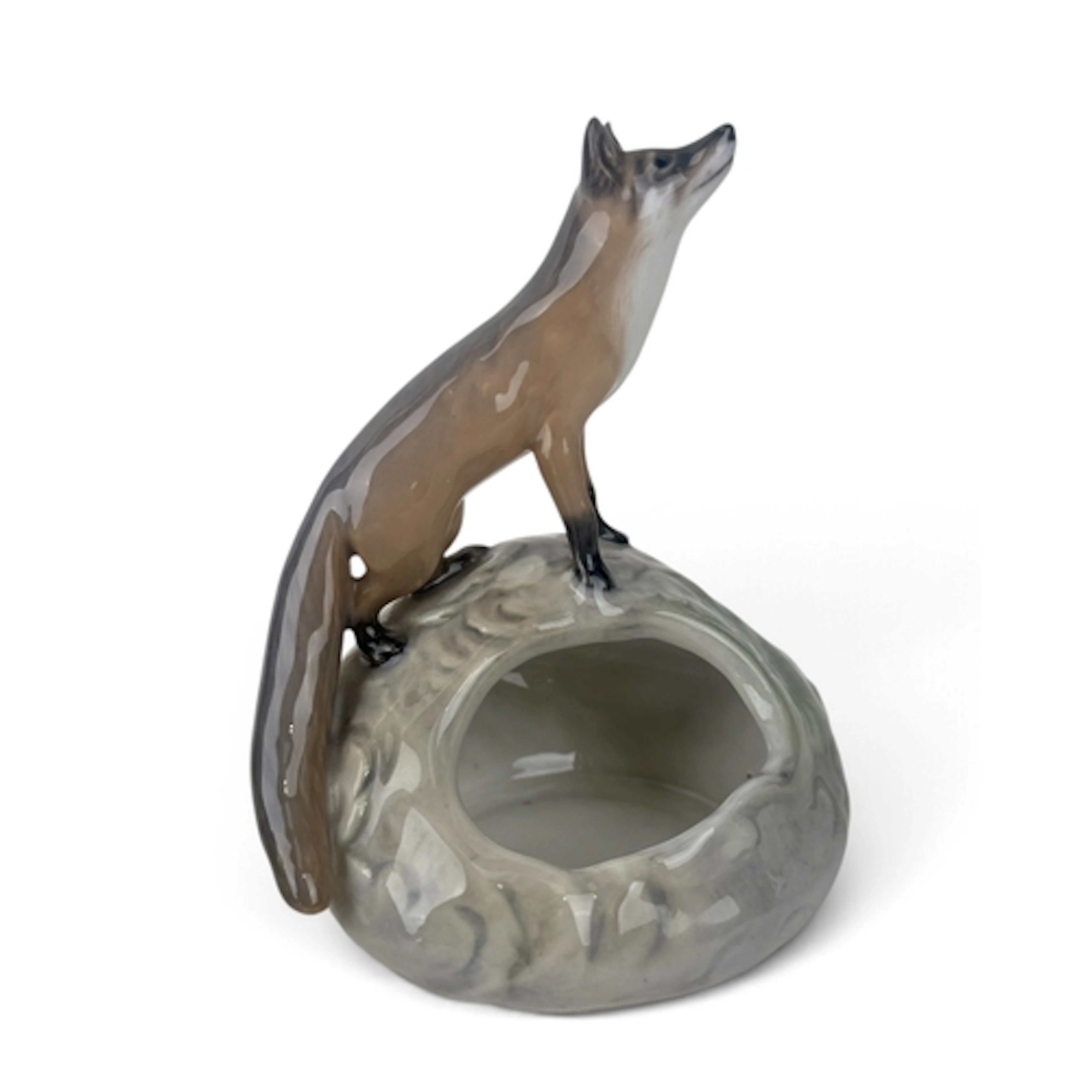 A ROYAL COPENHAGEN FOX 15cm H