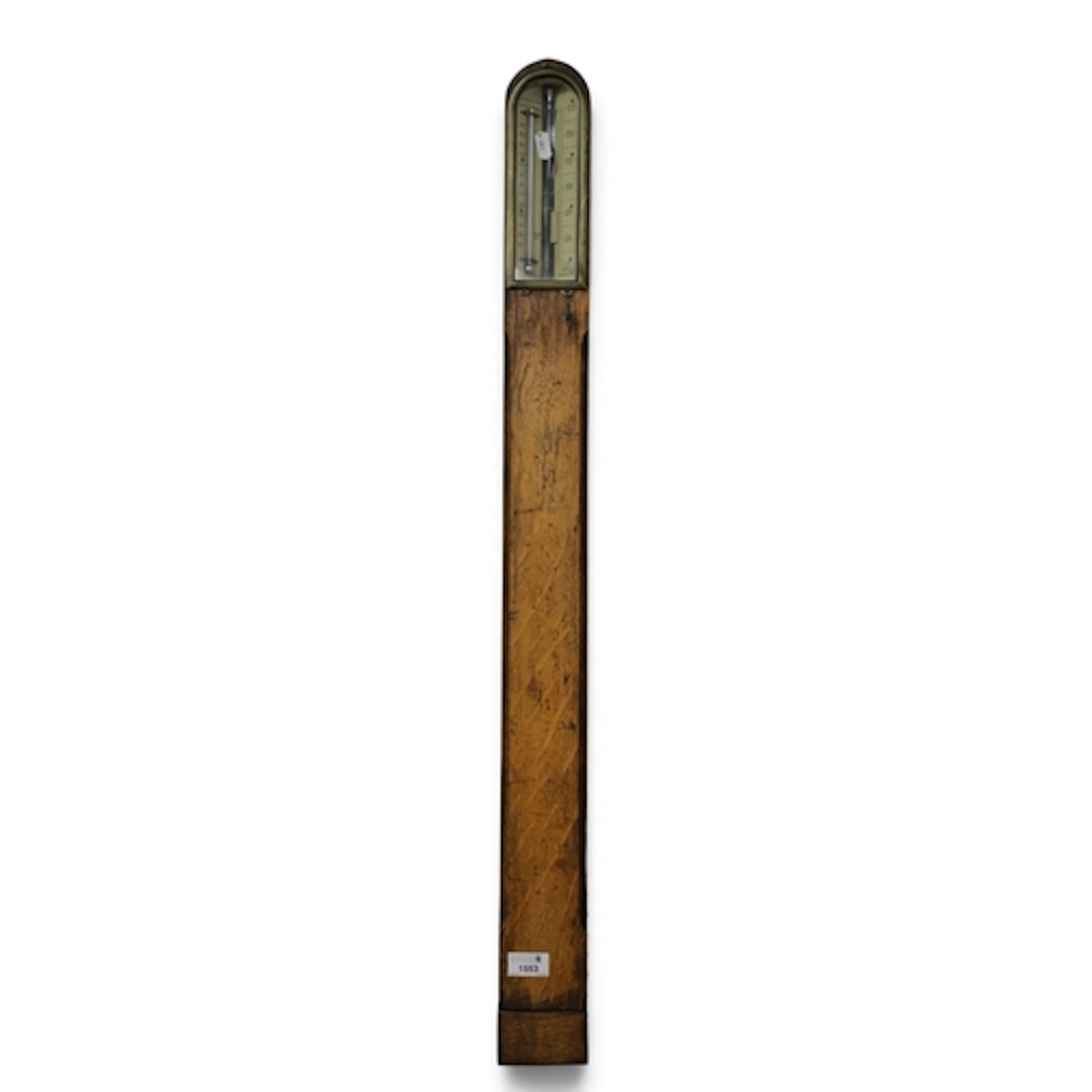 A J Davis and Son, London and Derby - Oak Cased Stick Barome...