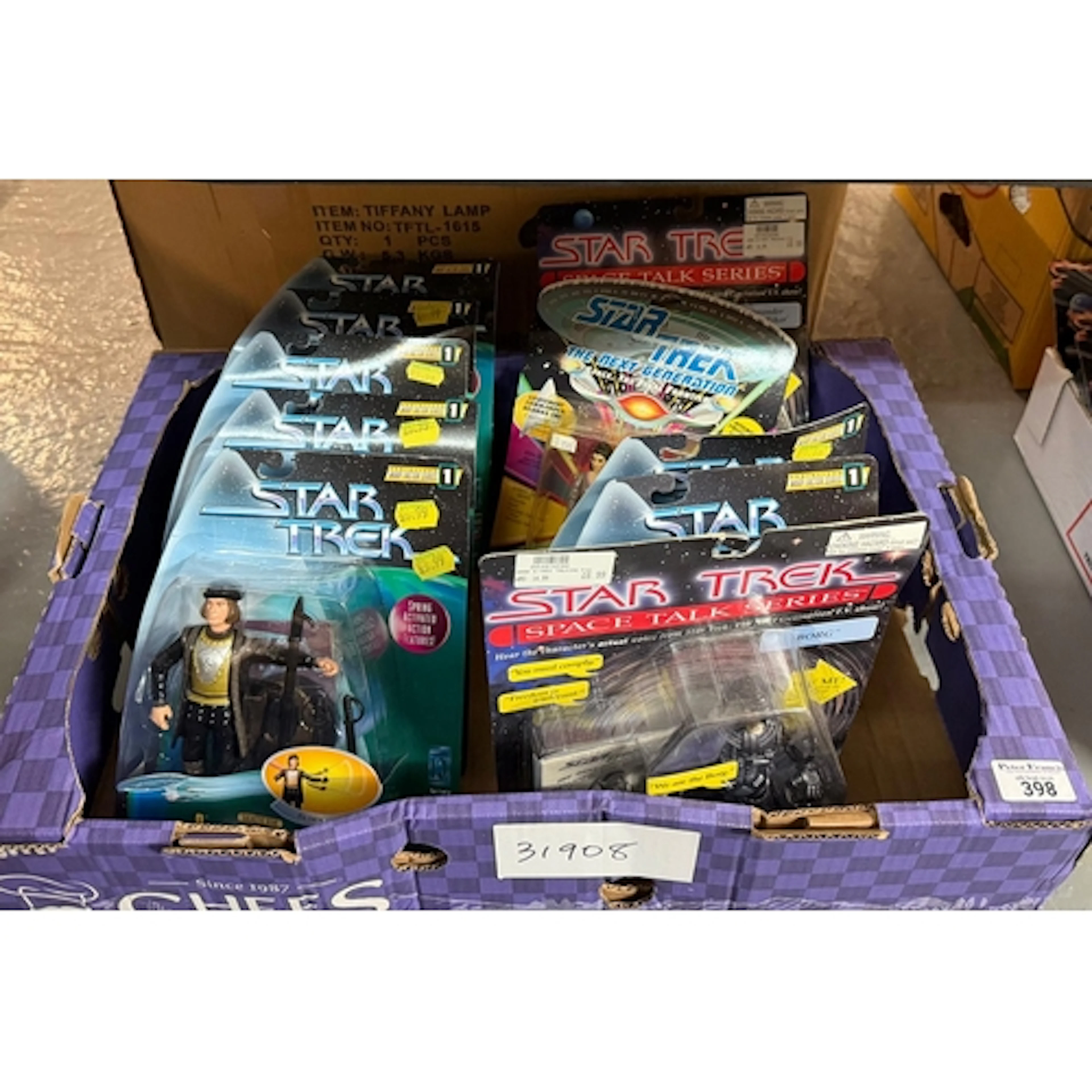 Collection of Star Trek figurines in original packaging to i...