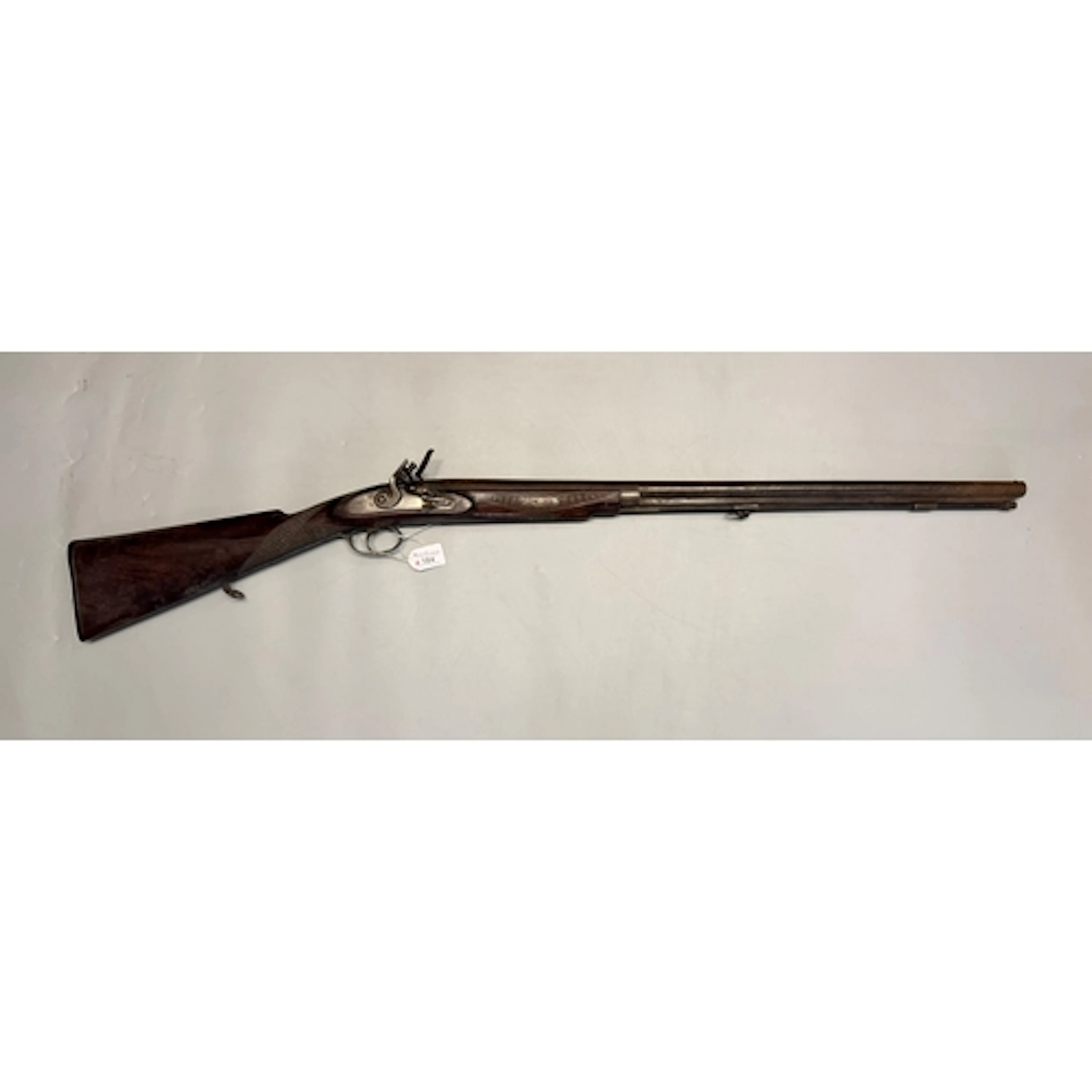 Early 19th century British muzzle loading flint-lock sportin...