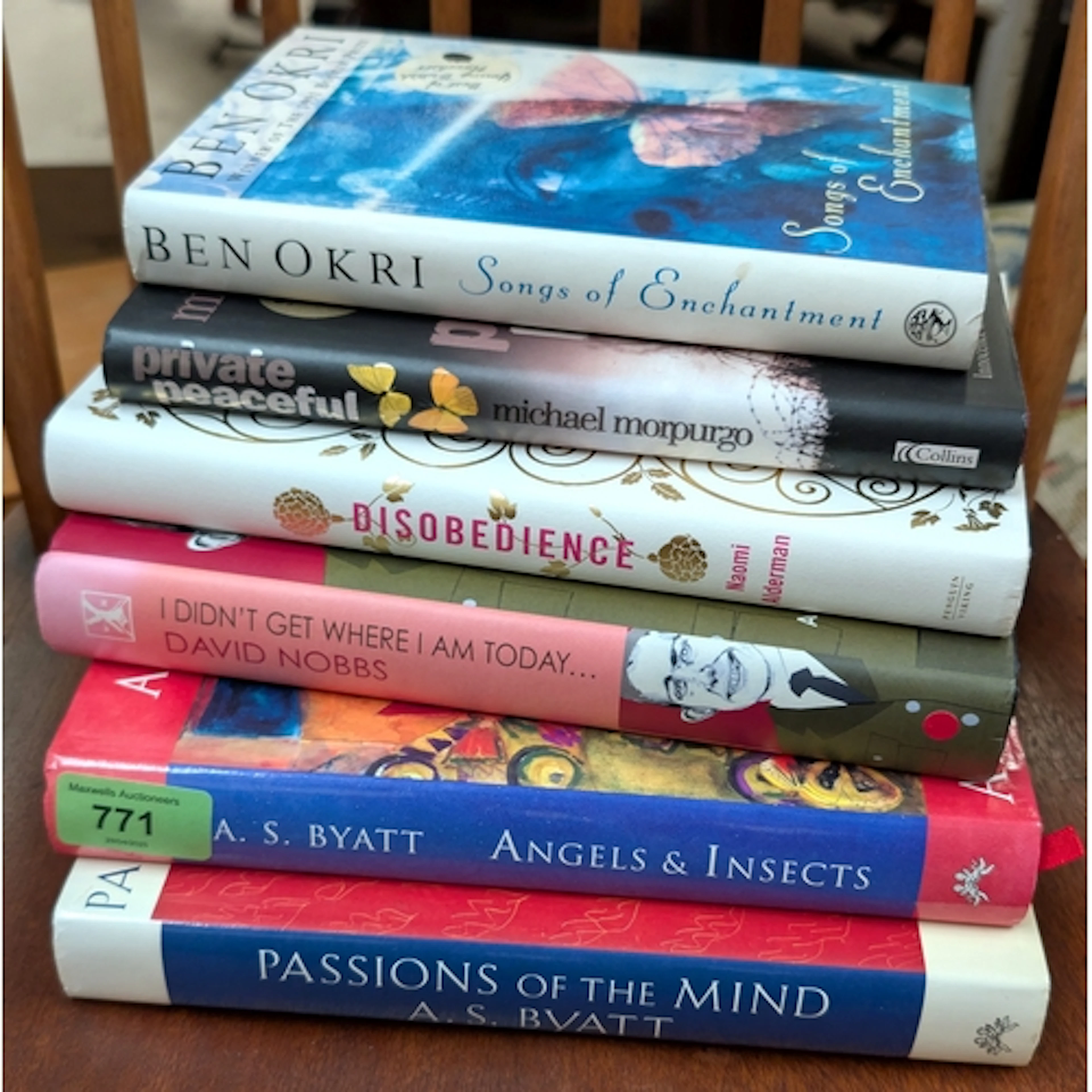 Signed First Edition books Songs of Enchantment Ben Okri, Mi...