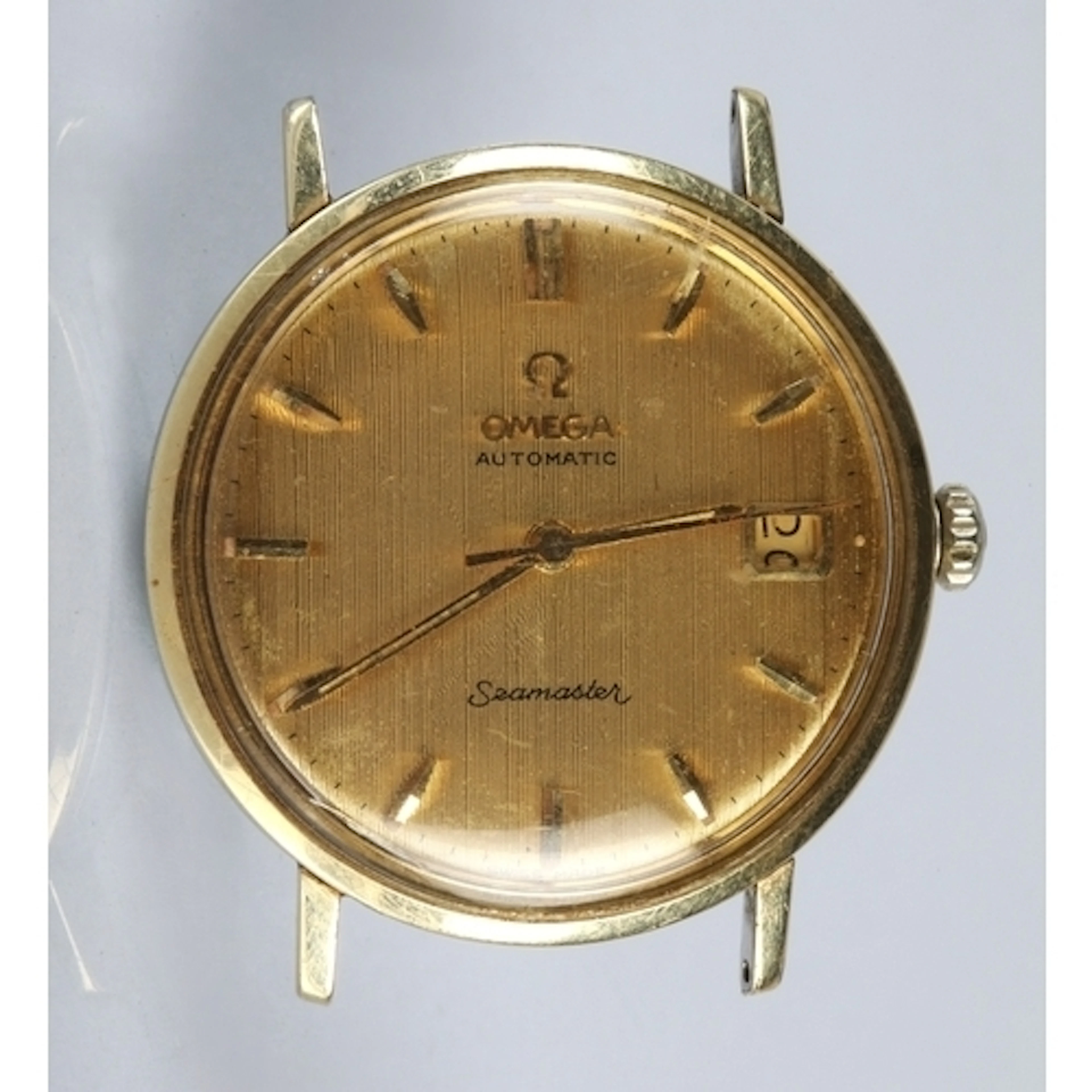 Omega Seamaster gents automatic watch, c.1960s, with baton i...