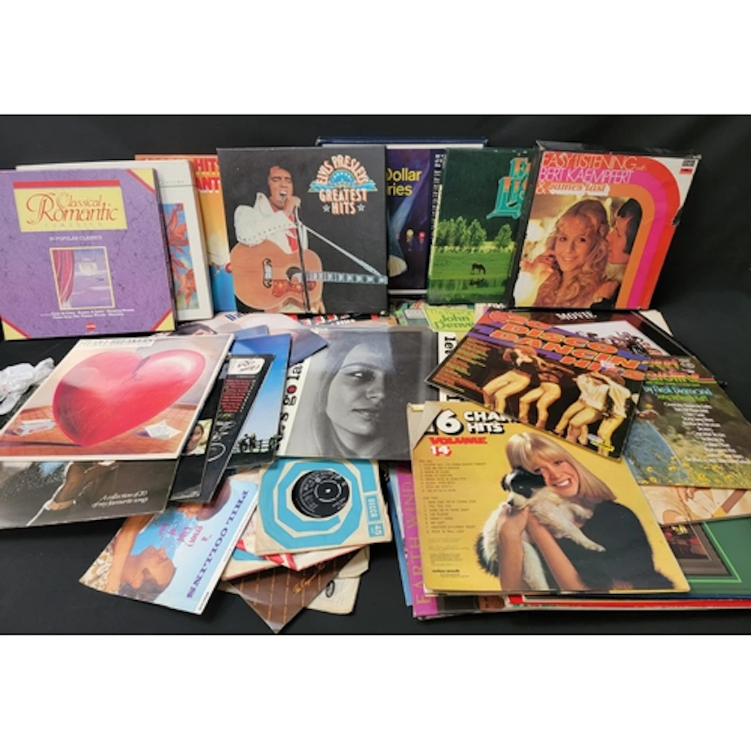 COLLECTION OF MOSTLY VINYL LPs AND BOXED EDITIONS including ...