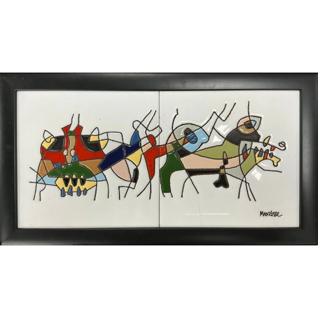 A group of three modern artworks - César Manrique (Spanish, ...