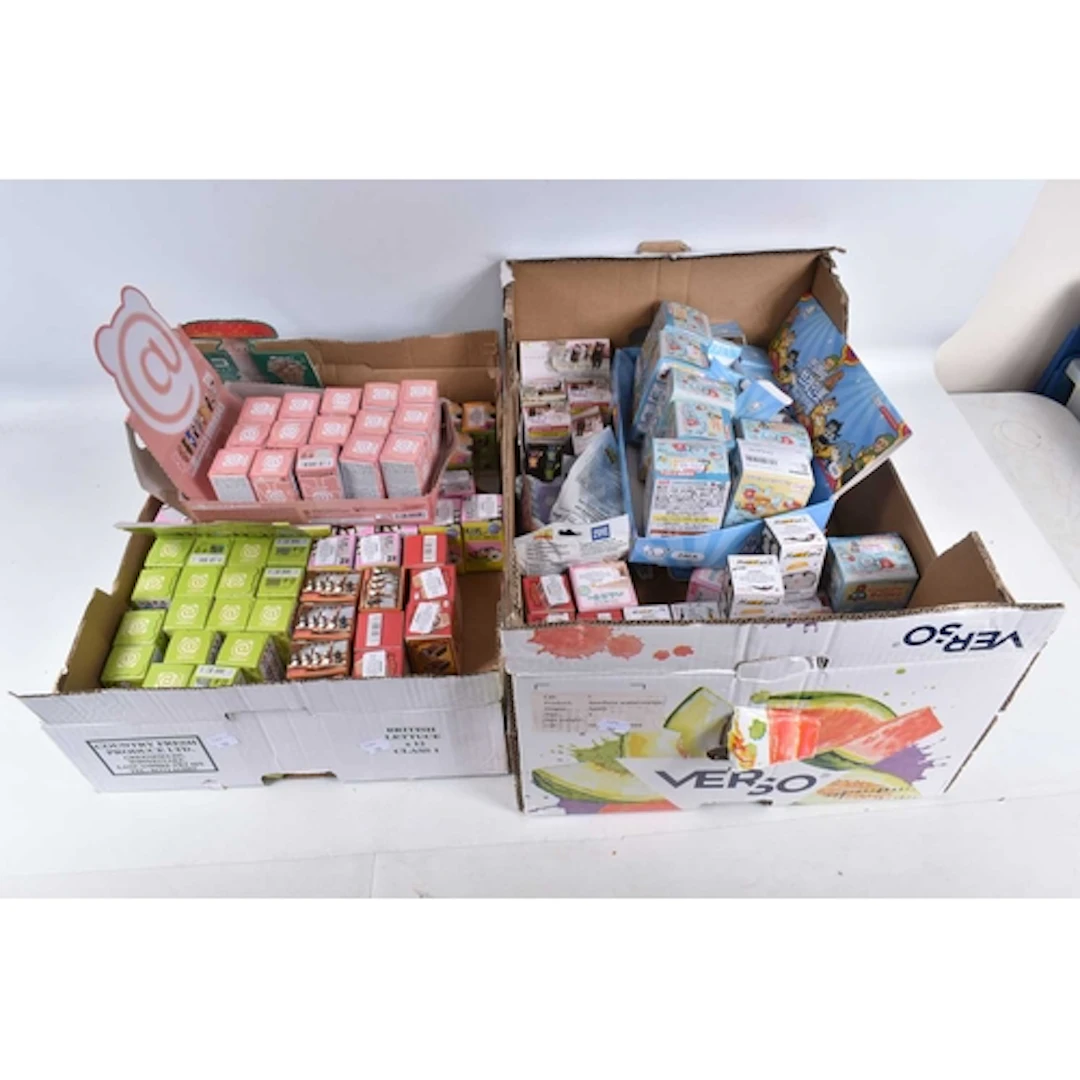 A COLLECTION OF SEALED JAPENESE BLIND BOX SERIES COLLECTIBLE...