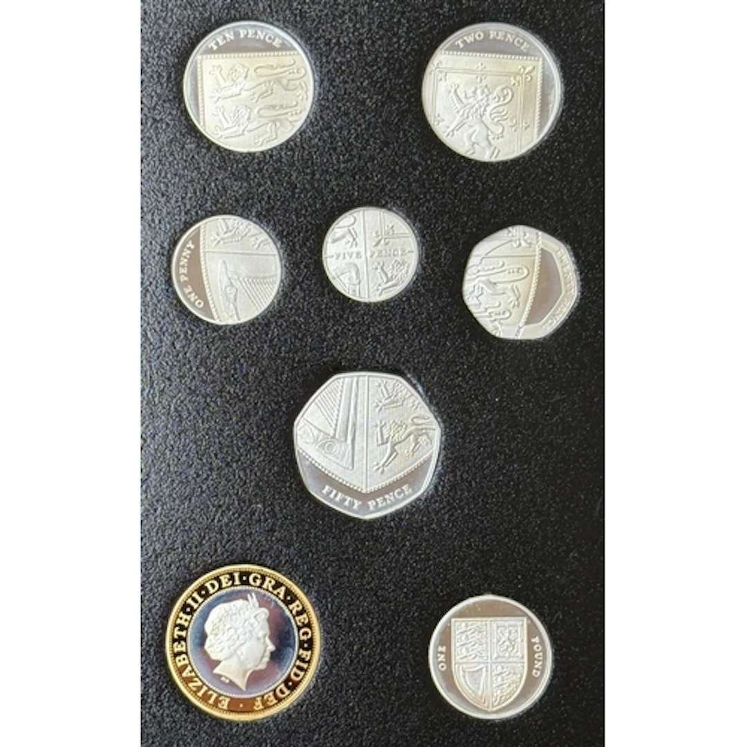 UK 2015 The Fourth Circulating Coinage Portrait Silver Proof...