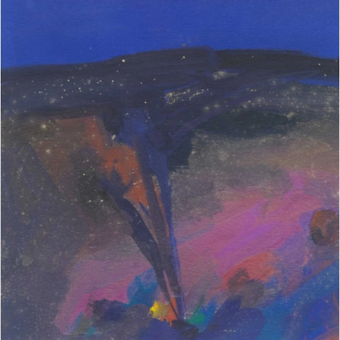 § John MILLER (1931-2002) Landscape Gouache, stamp signed an...