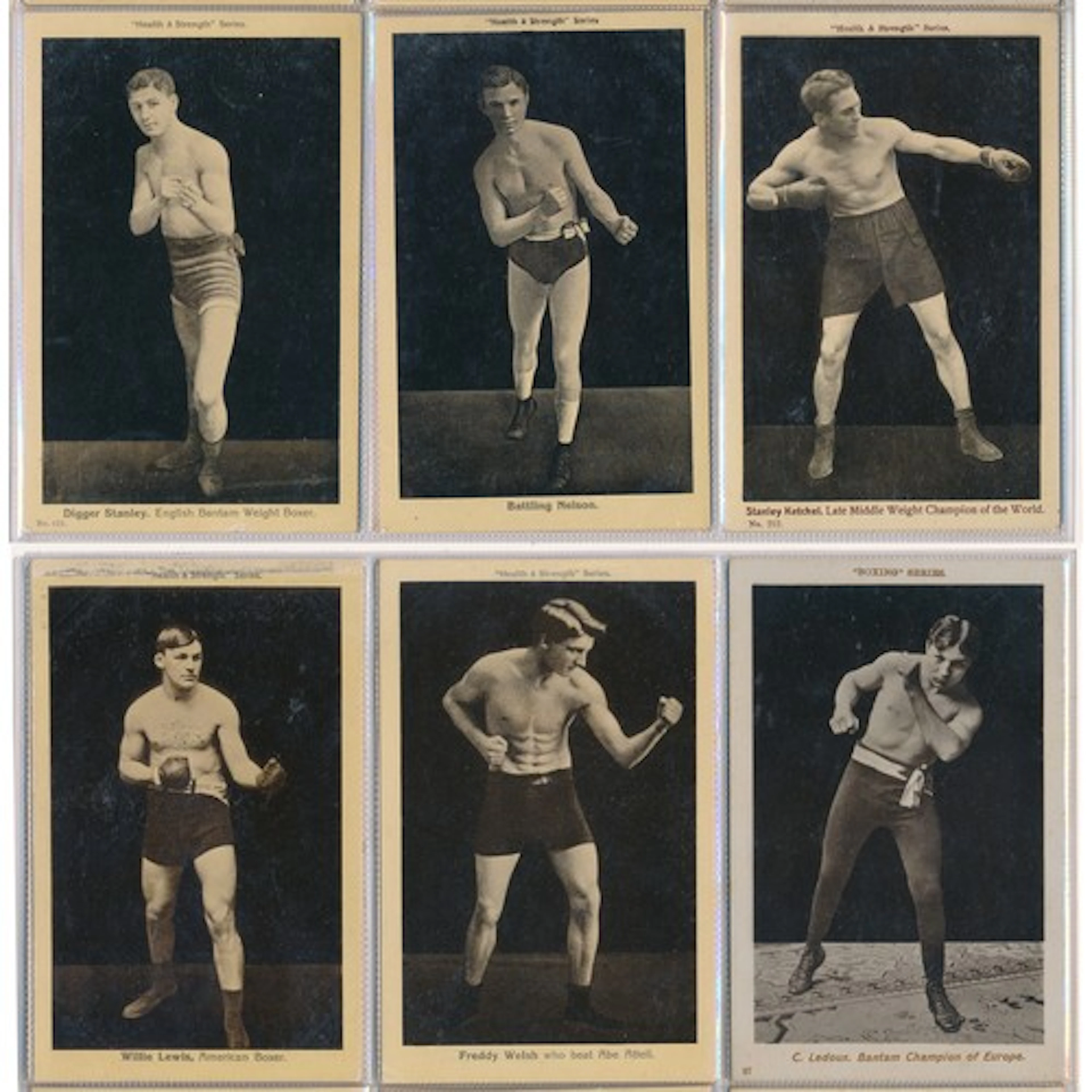 Boxing, twelve Health & Strength Series Boxing real photogra...
