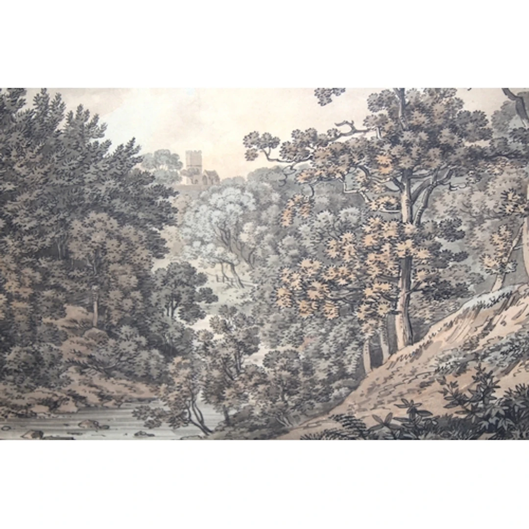 Attributed to Hugh William Grecian Williams, watercolour and...