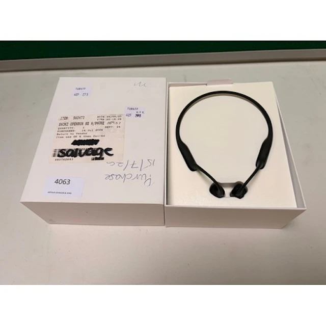 A pair of Shokz Openrun Se head phones comet grey (405-261) ...