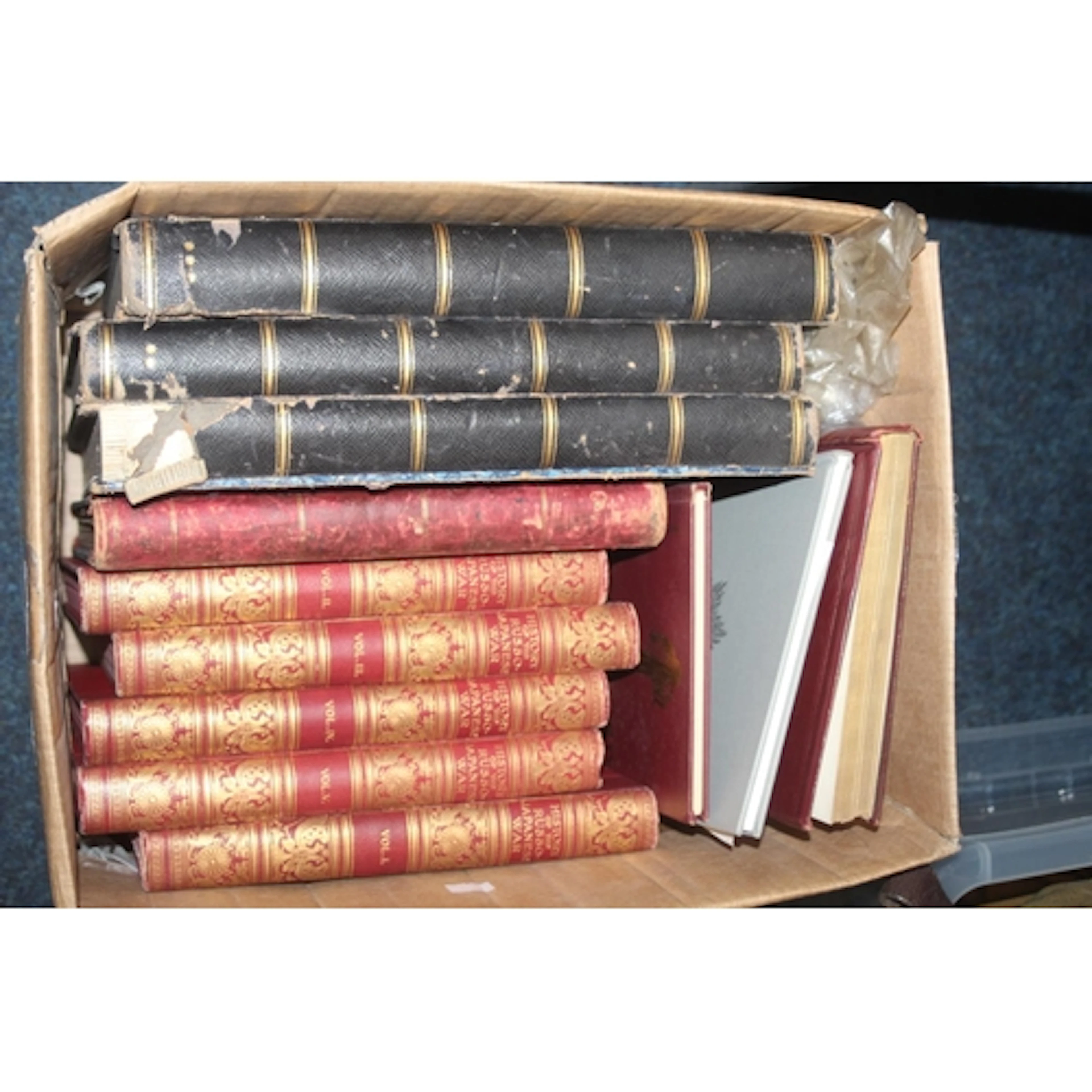 History of the Russo-Japanese War five volume set of books b...