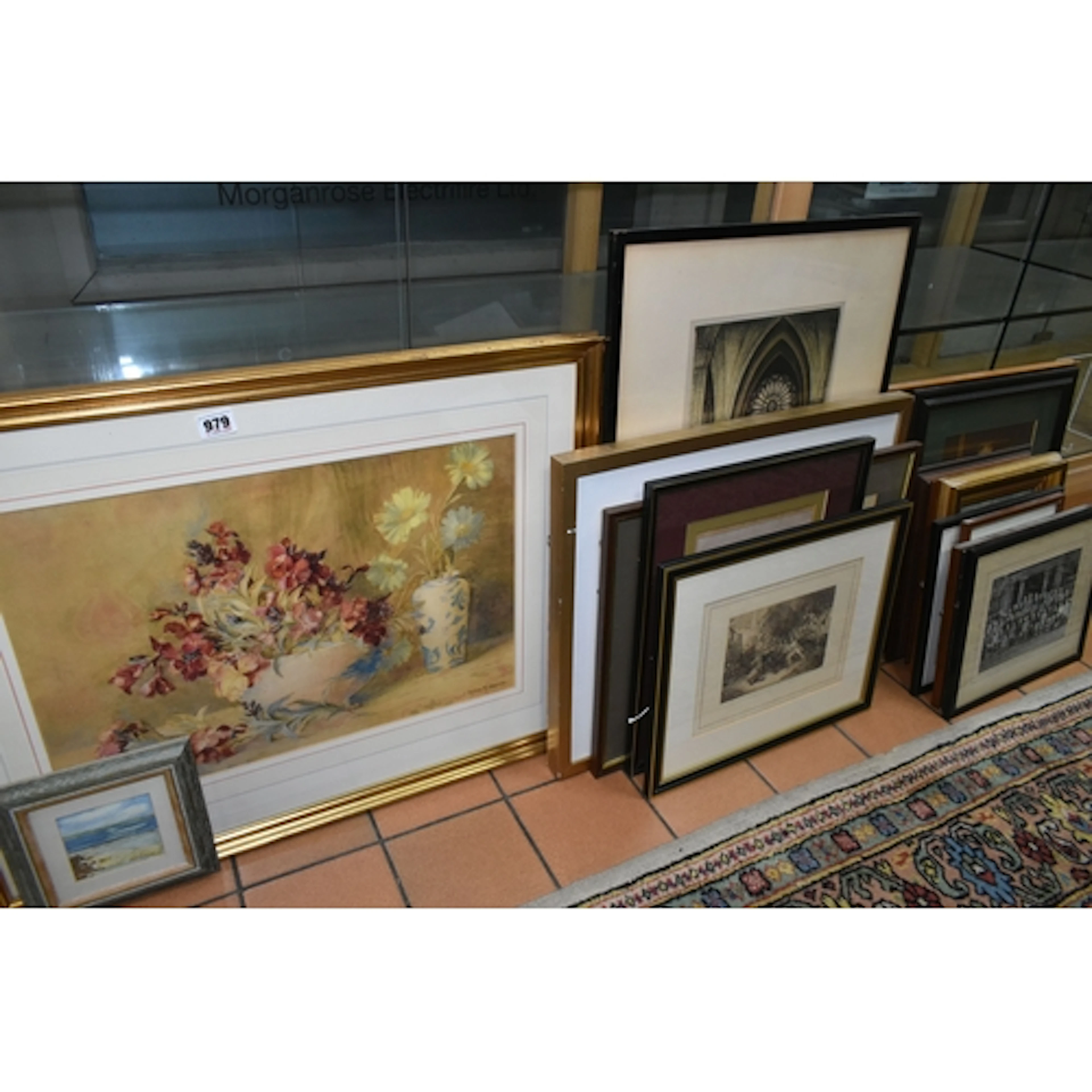 A QUANTITY OF PICTURES AND PRINTS , to include a c1900 still...