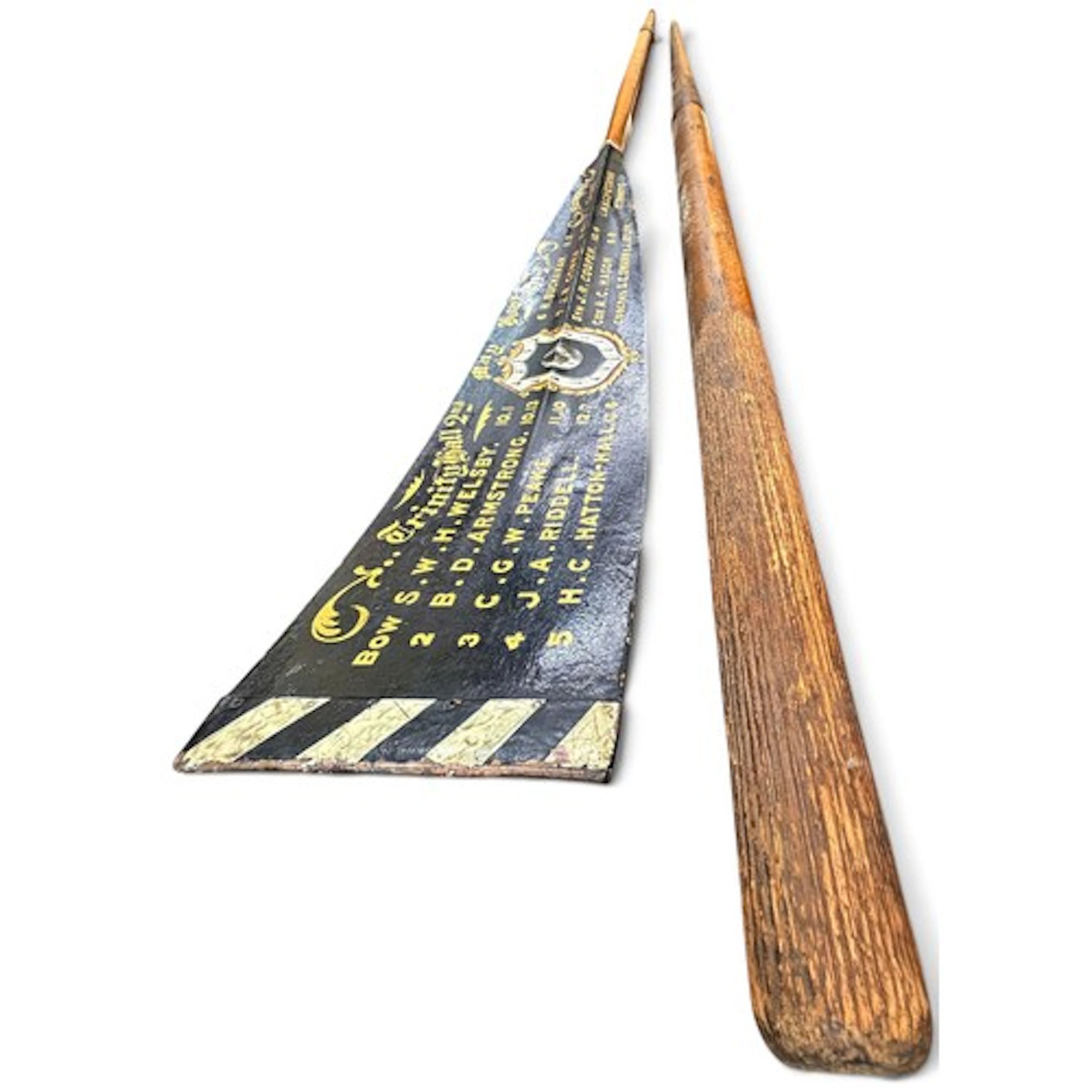 The Boat Race Interest. A large pair of Edwardian Cambridge...