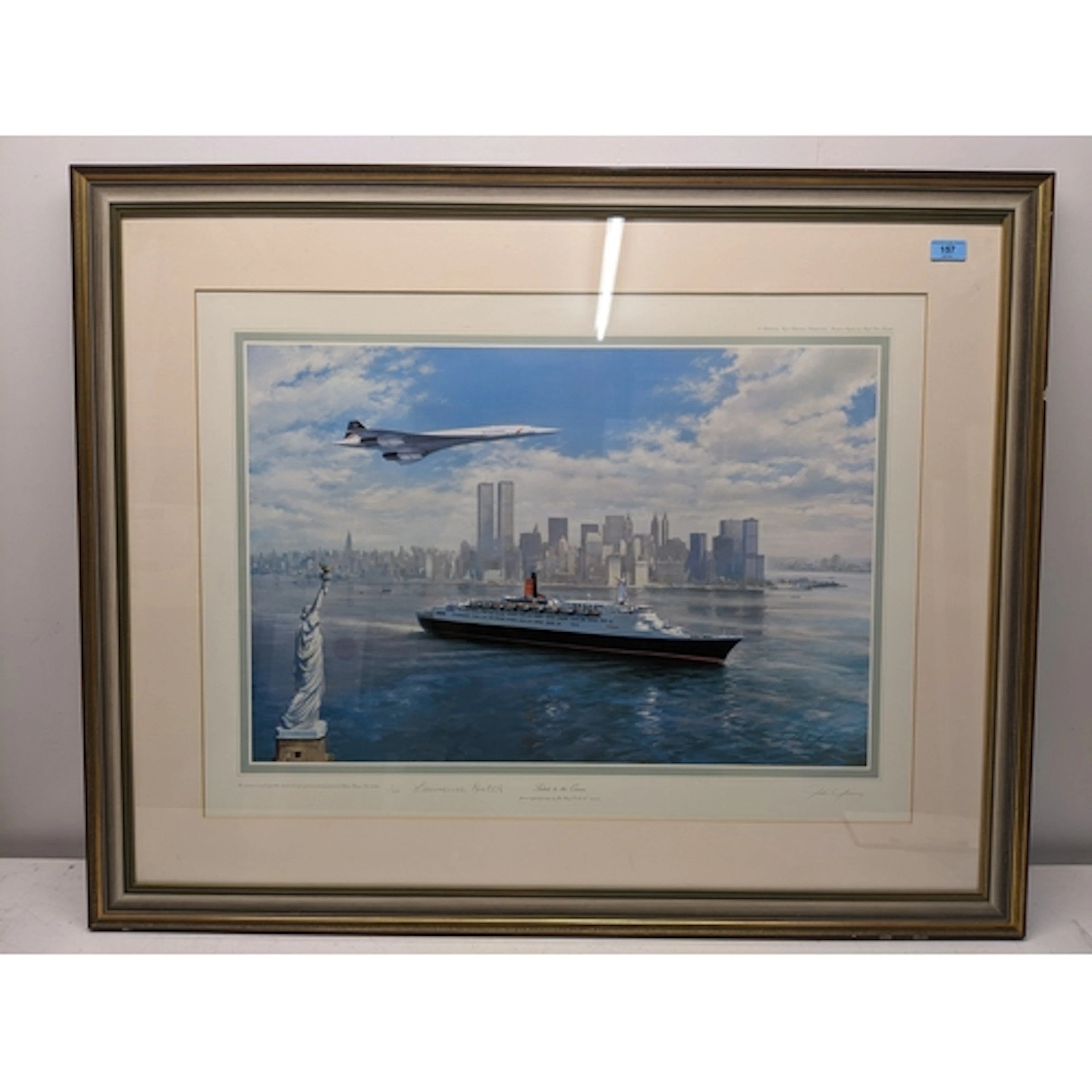 John Young (1930-2015) - Salute to the Queen , a signed, lim...