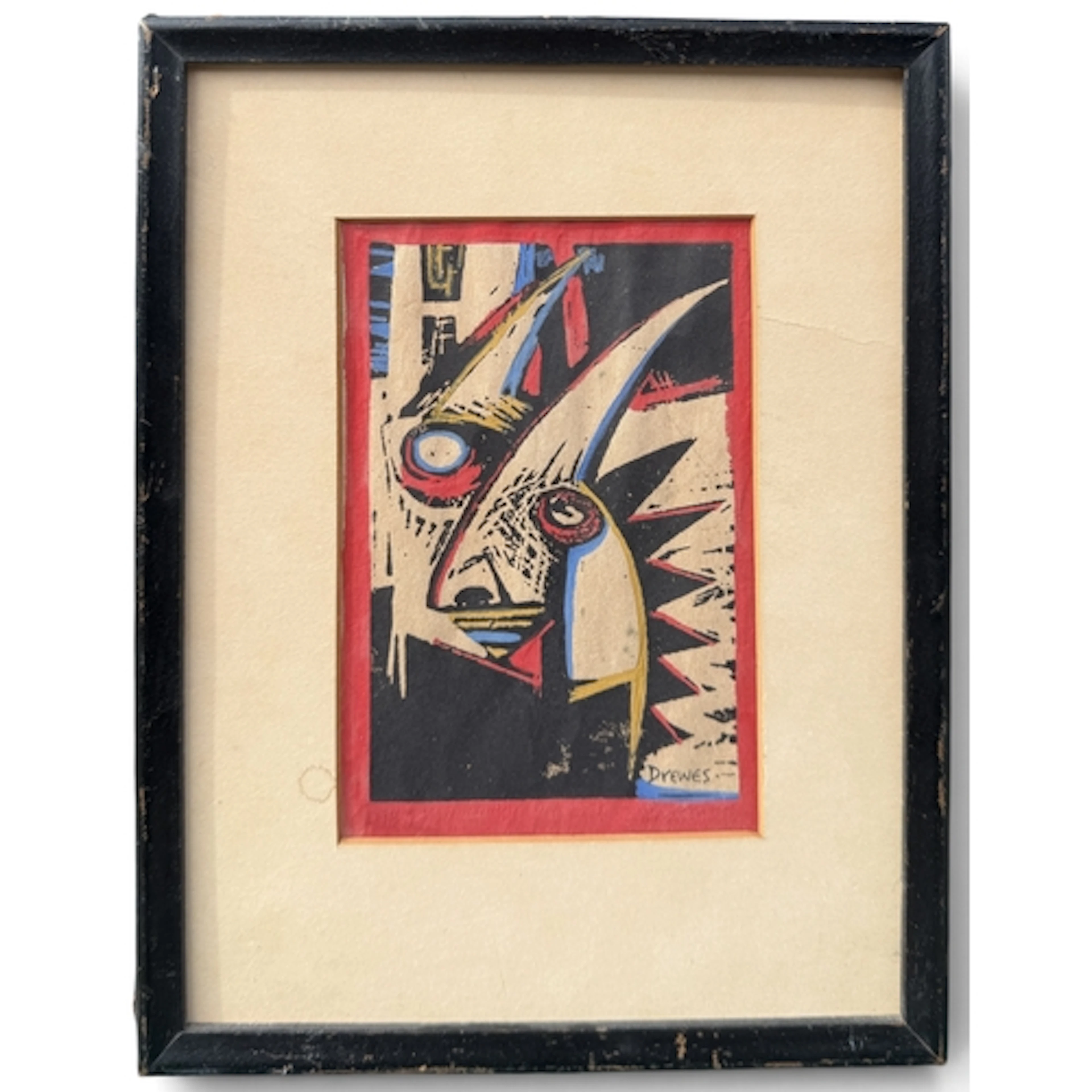 AFTER WERTER DREWES (1899-1985): ABSTRACT COMPOSITION Waterc...
