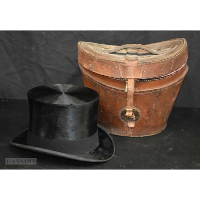 A late 19th Century Power Brothers of Cork Silk Top hat toge...