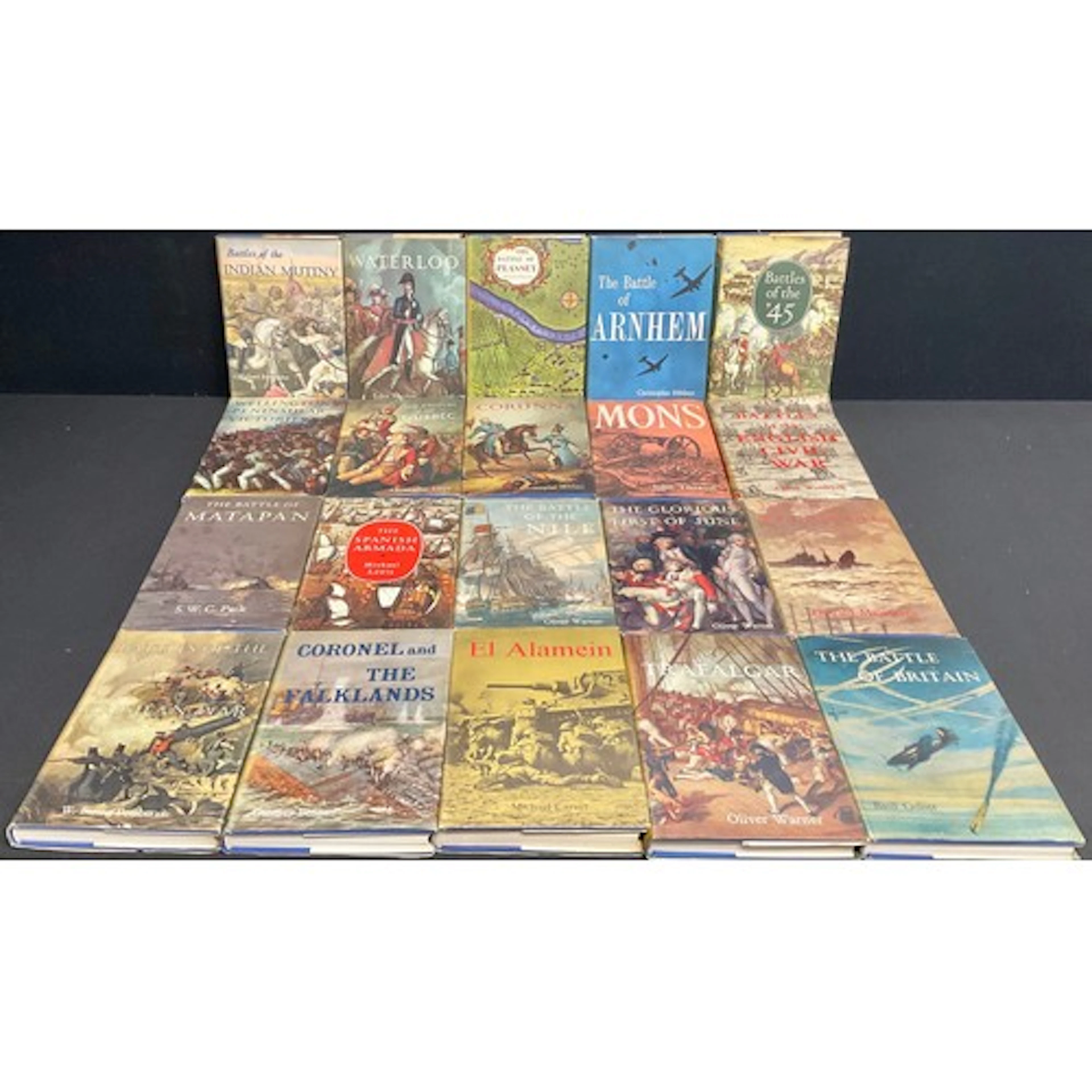 Books – battles: A set of 20 volumes of Batsford’s British B...