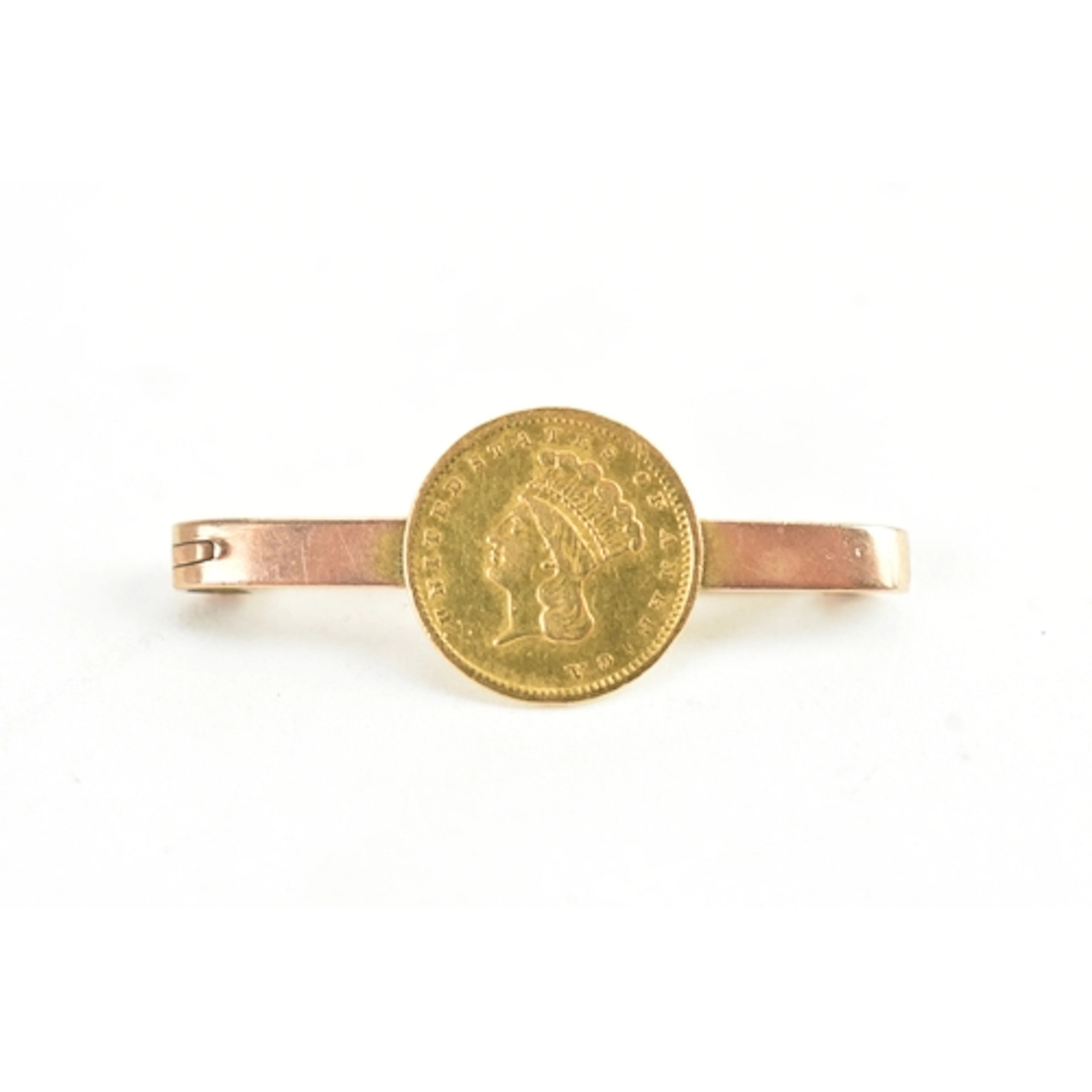 A 19th century United States of America, One Dollar gold coi...