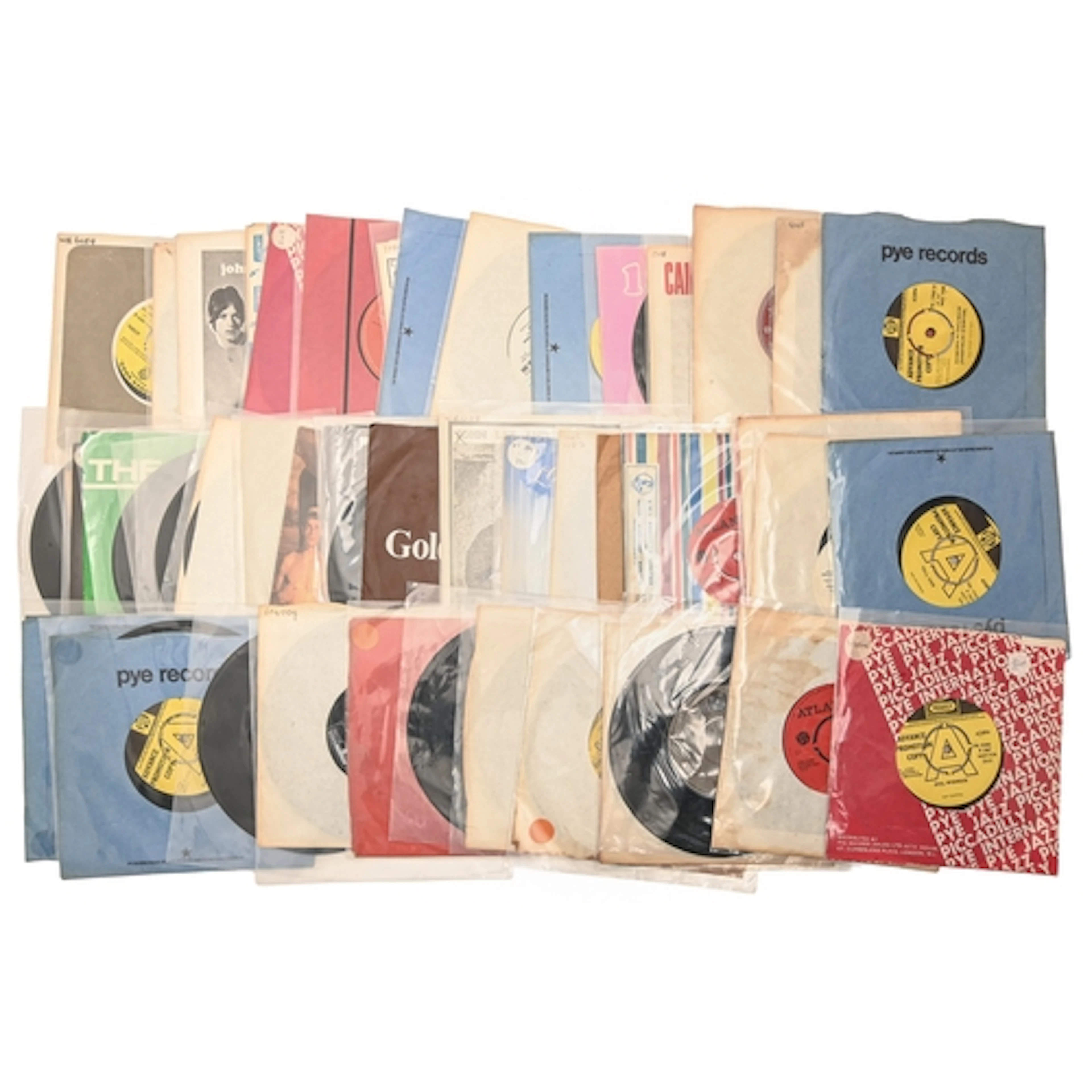 Miscellaneous vintage vinyl 7in singles, c1960s-90s, artists...