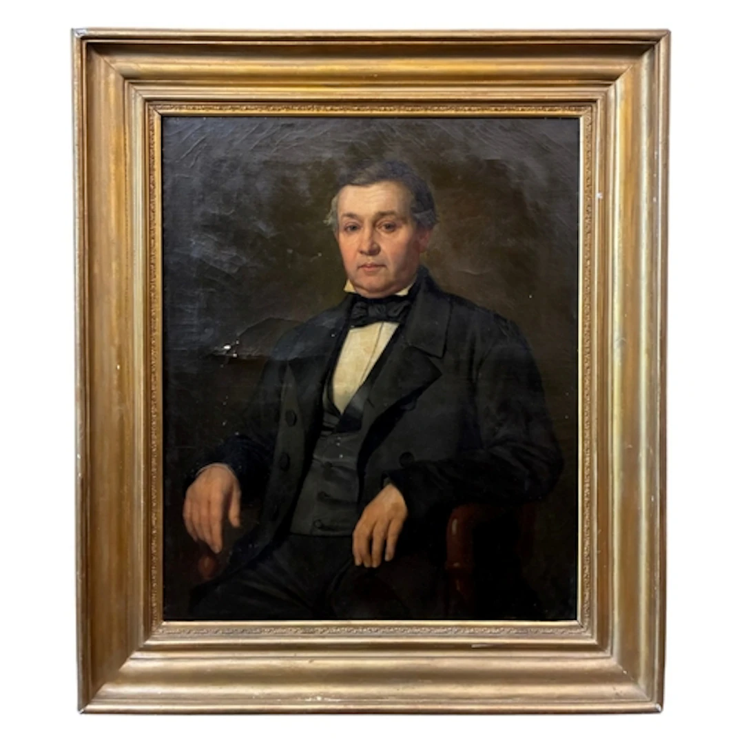 Liévin François Vermote (Belgian, 1827–1869) - Portrait of a...
