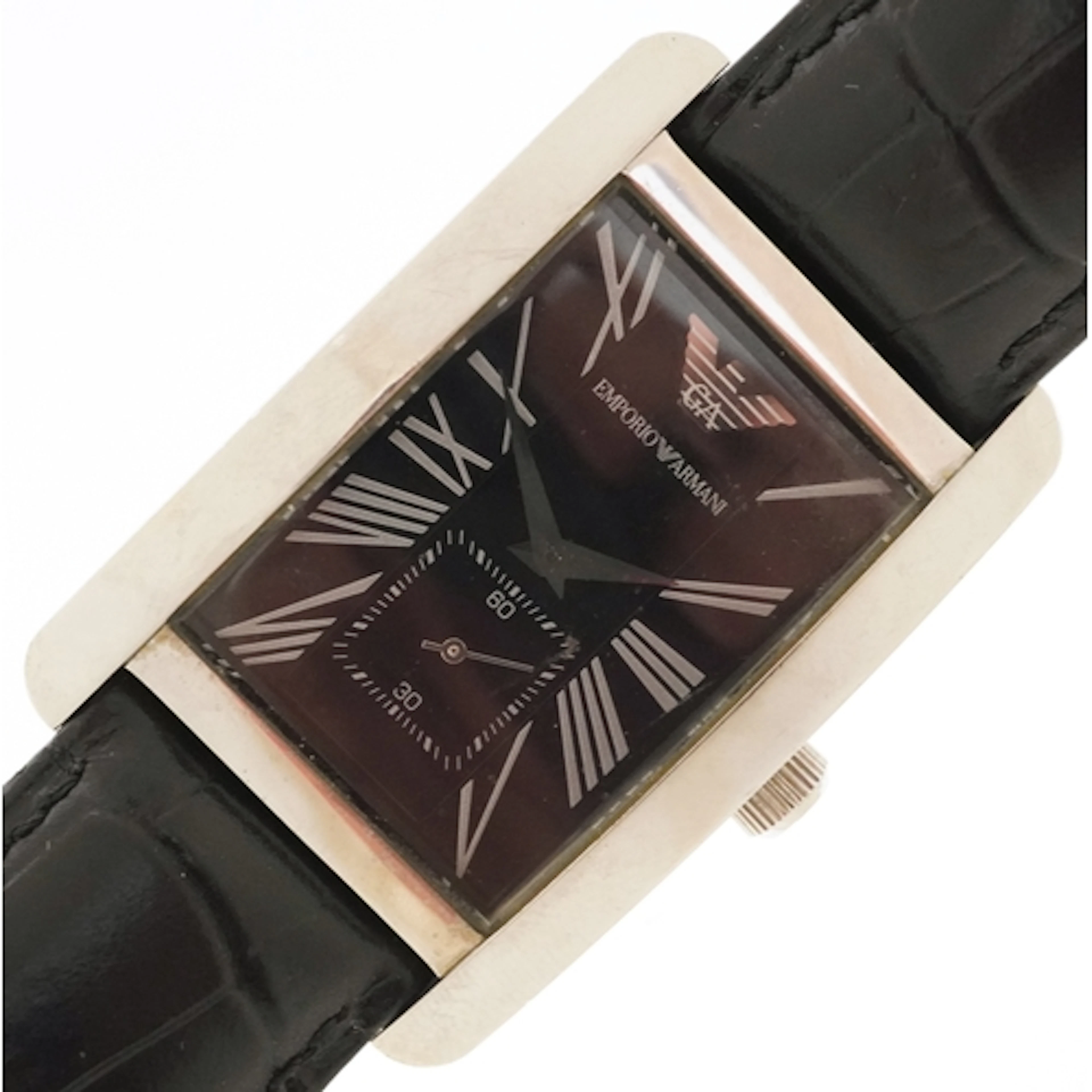 Emporio Armani gentlemen's quartz wristwatch, the case numbe...