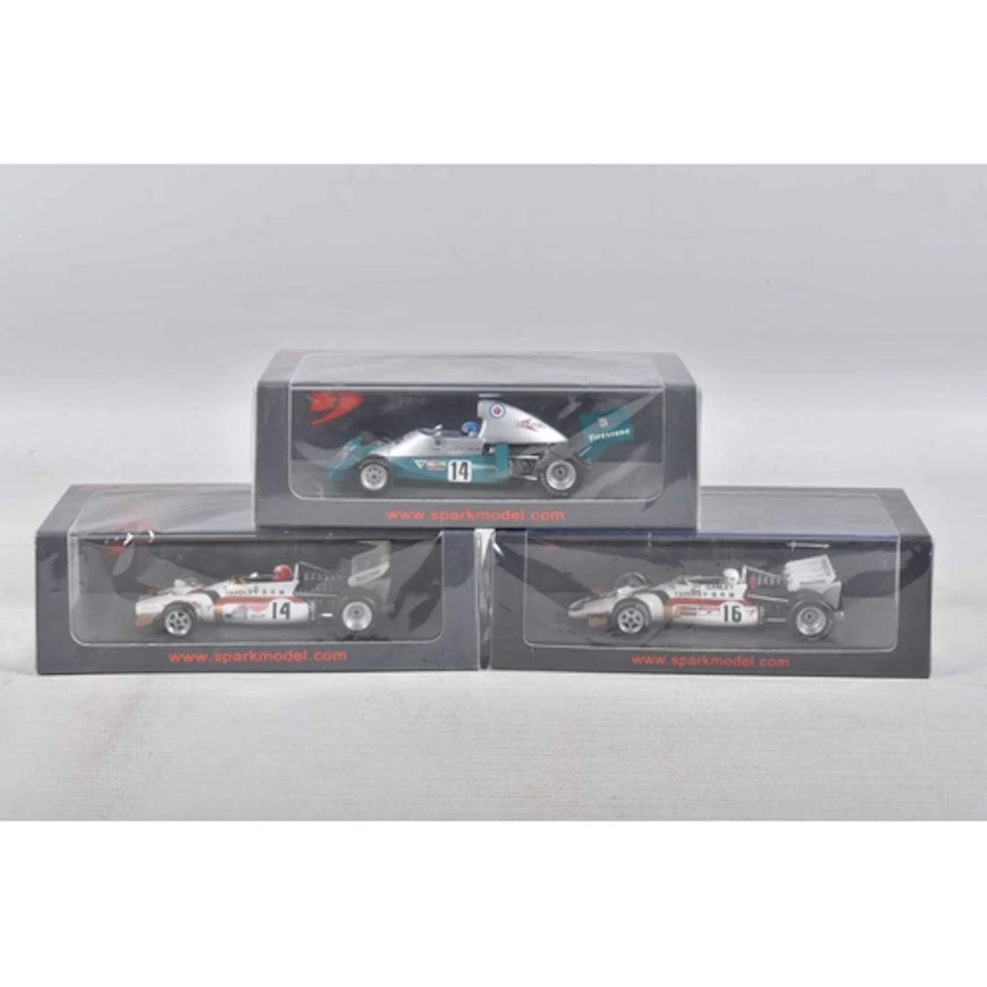THREE BOXED SEALED MINIMAX SPARK MODEL VEHICLES, to include ...