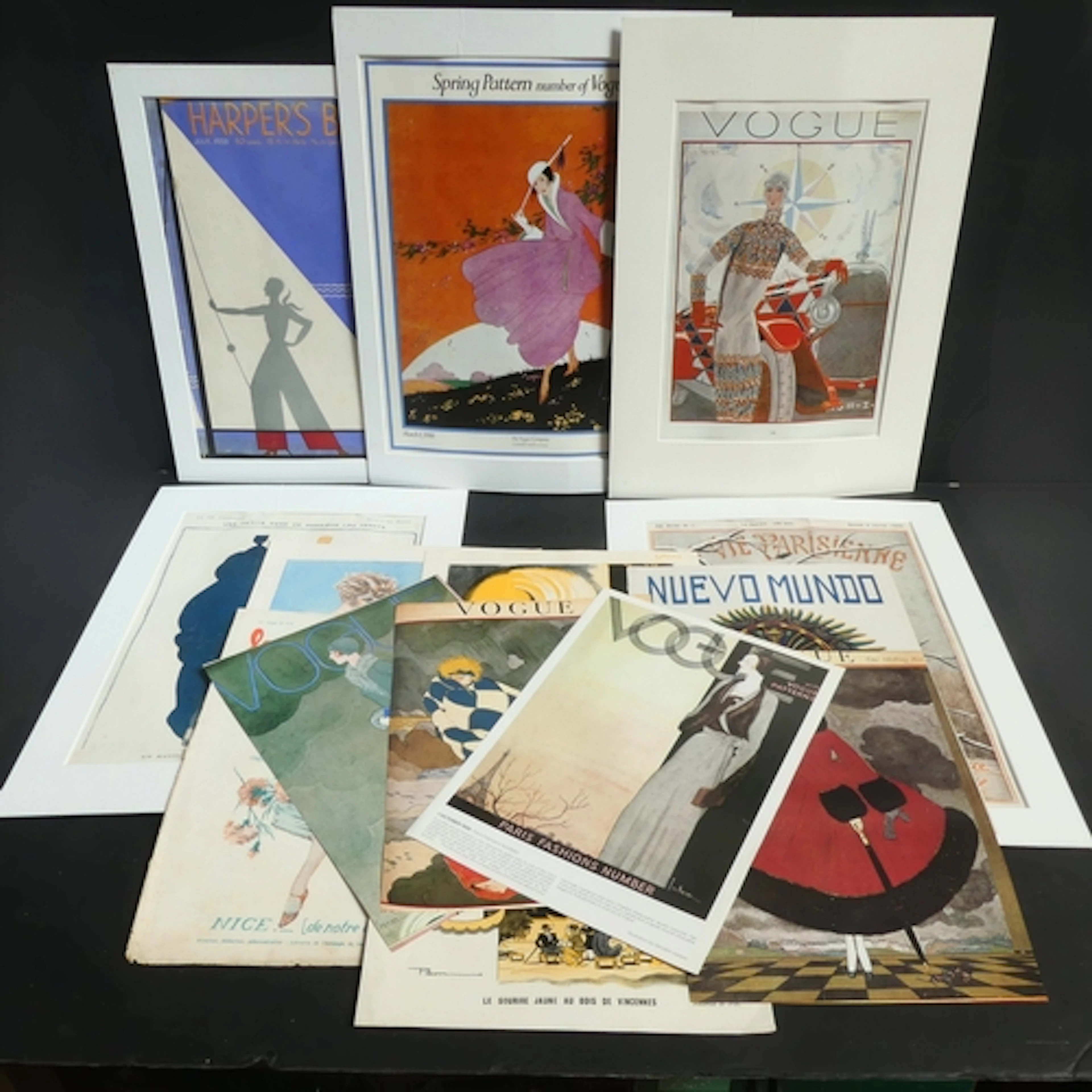A selection of interesting period magazine extracts, includi...