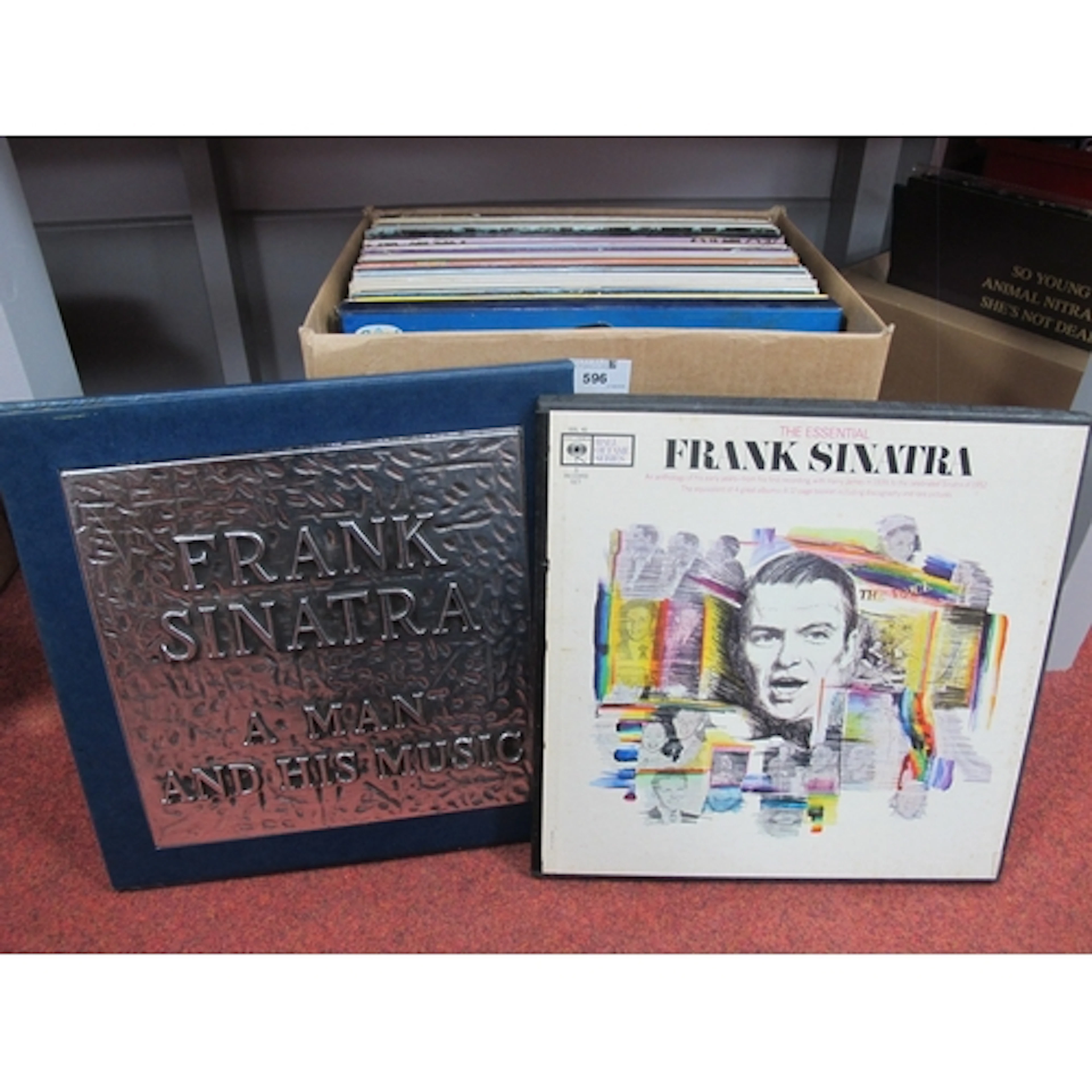 Collector's Lot of 50+ Frank Sinatra Albums and Compilations...