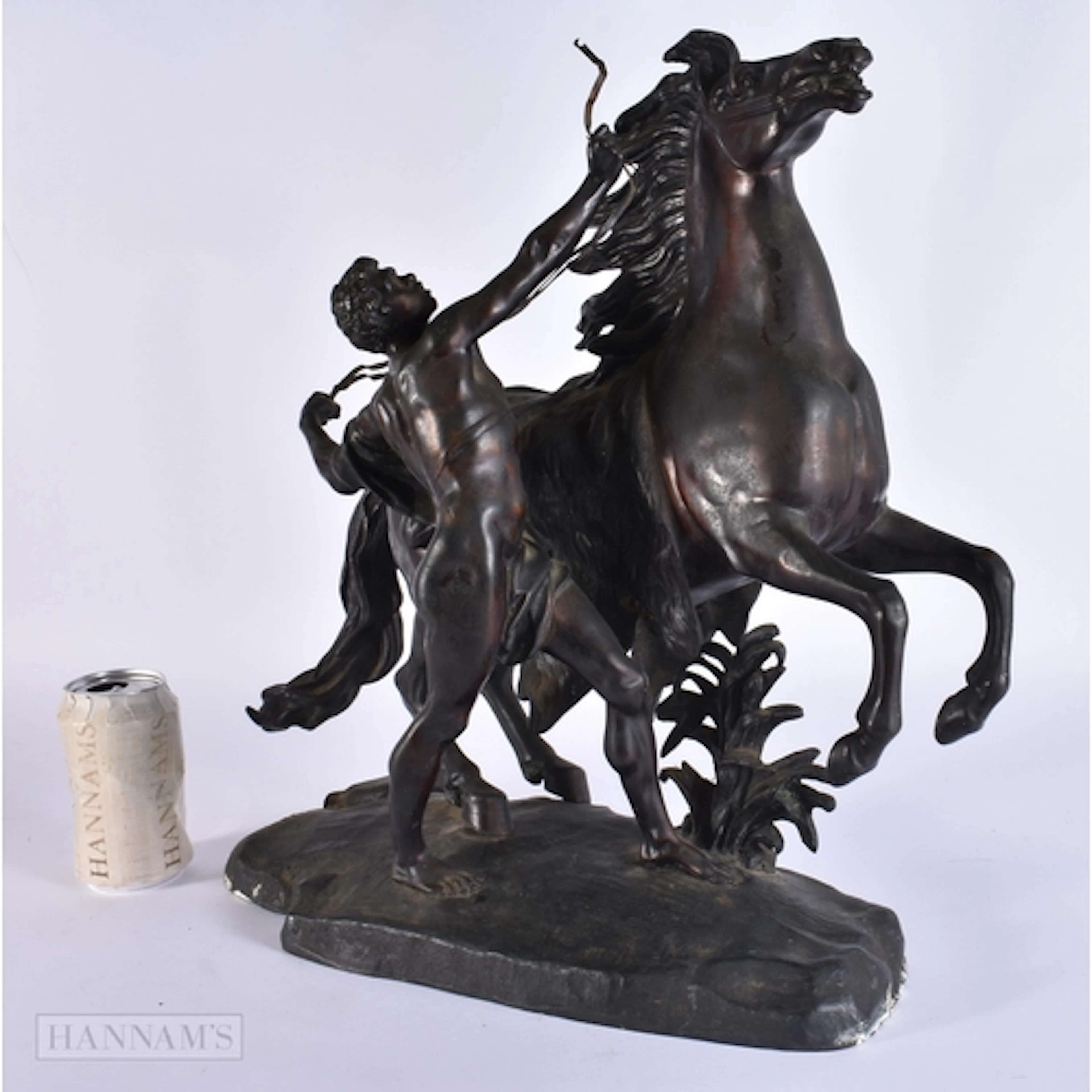 Bronze Marly Horse Sculpture. 11.2 kgs. 48 cm high.