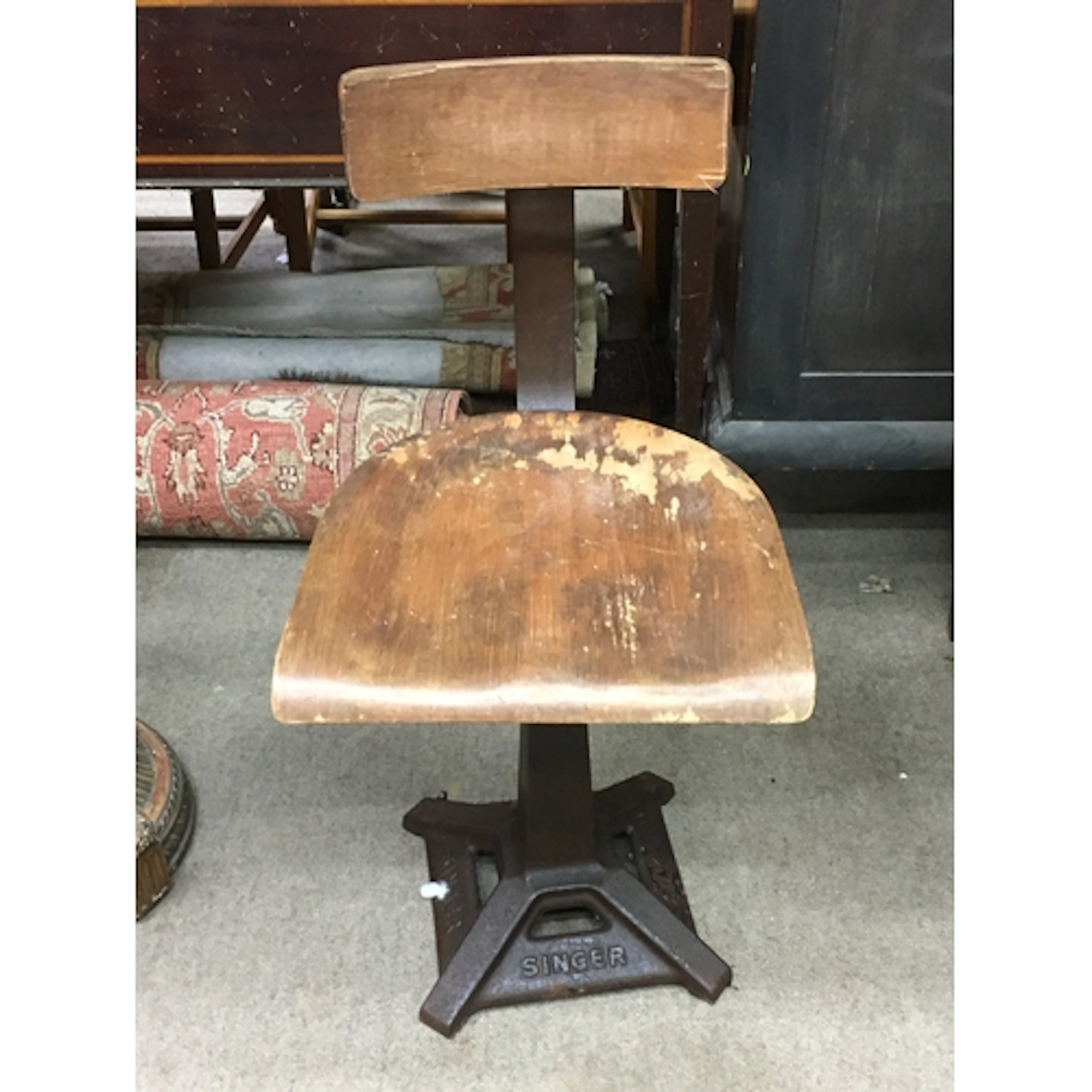 Singer sewing chair