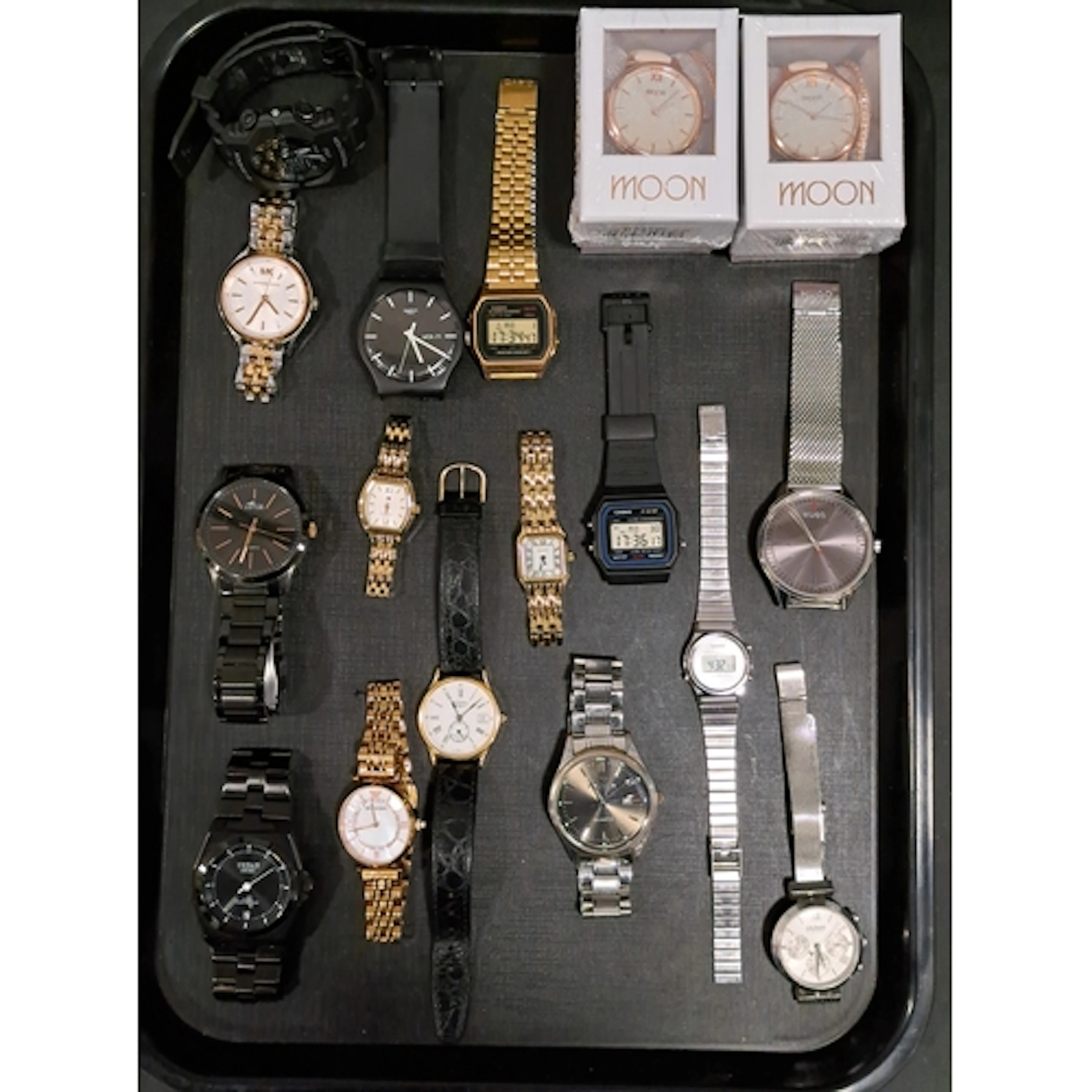 SELECTION OF LADIES AND GENTLEMEN'S WRISTWATCHES including G...
