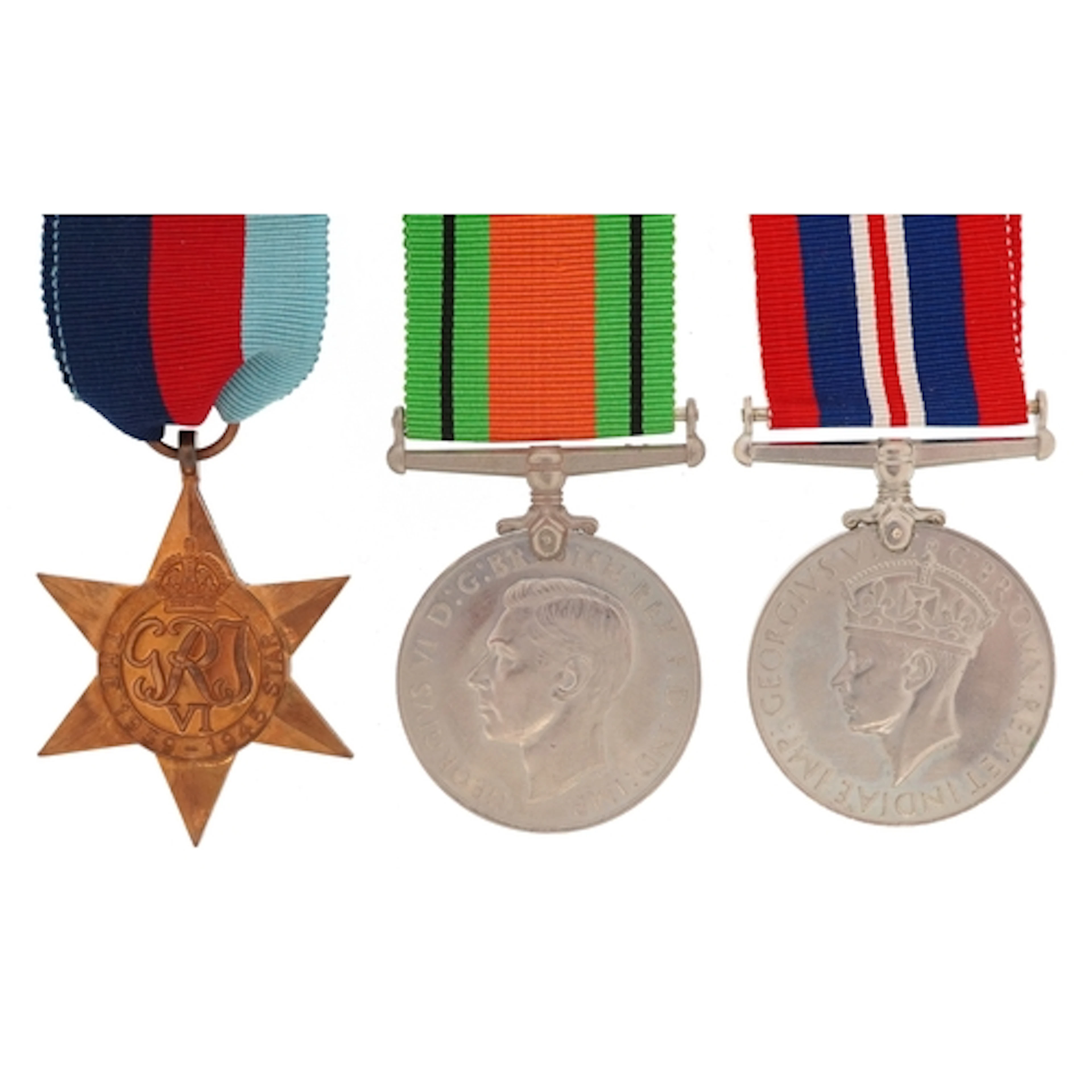 British military World War II medal group with certificate a...