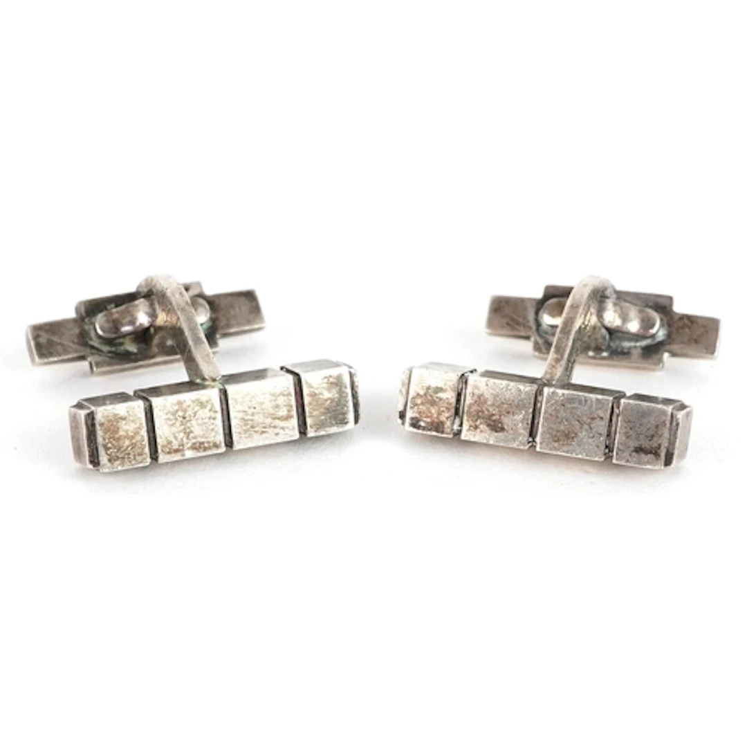 Henry Pilstrup for Georg Jensen, pair of mid century Danish ...