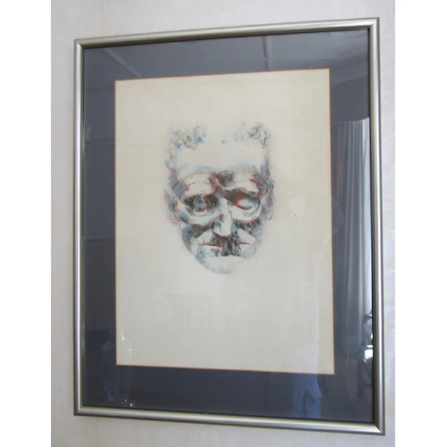 Louis Le Brocquy Study Towards an Image of James Joyce Limit...