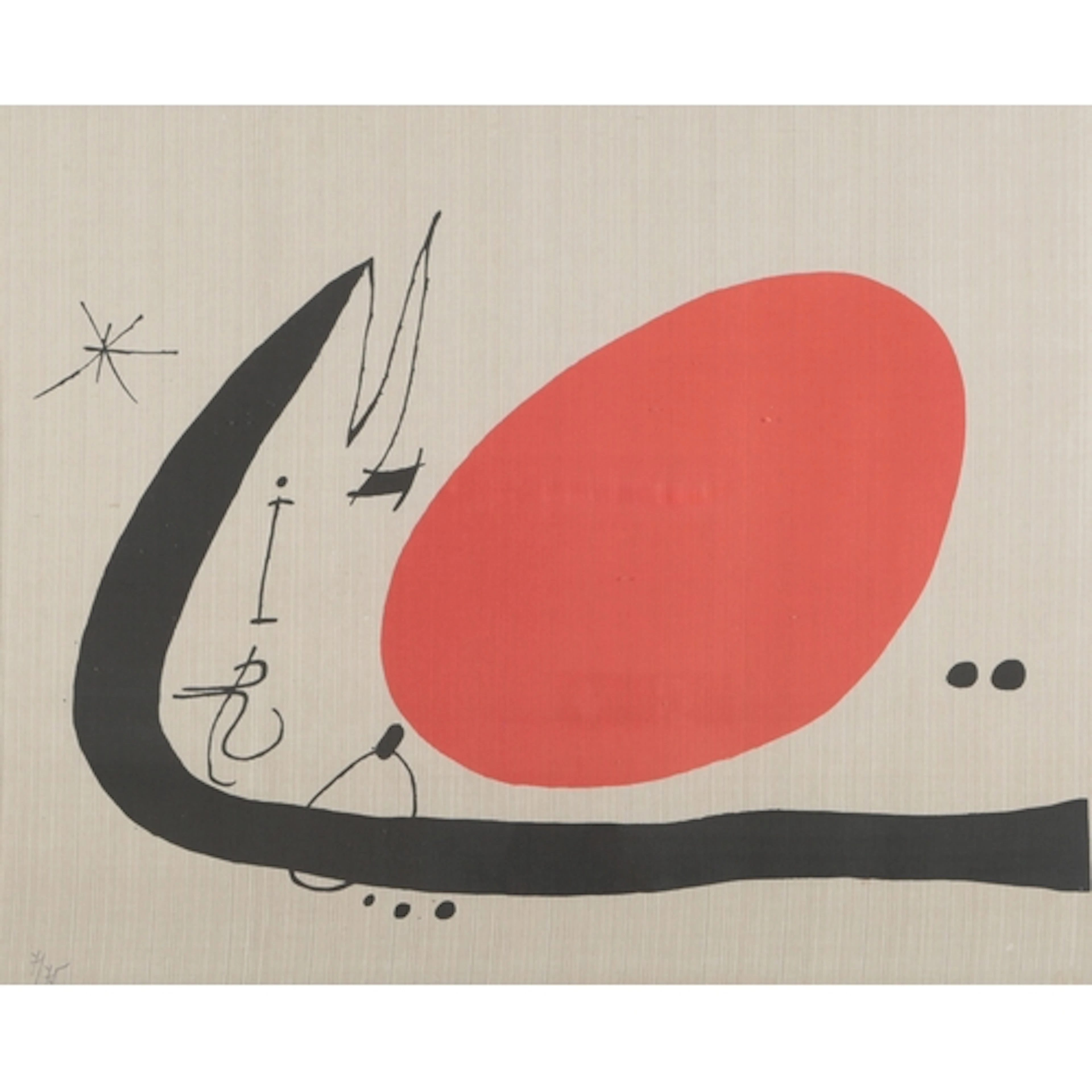 § Joan Miró (Spanish, 1893-1983) 'Ma De Proverbis' 1970, li...