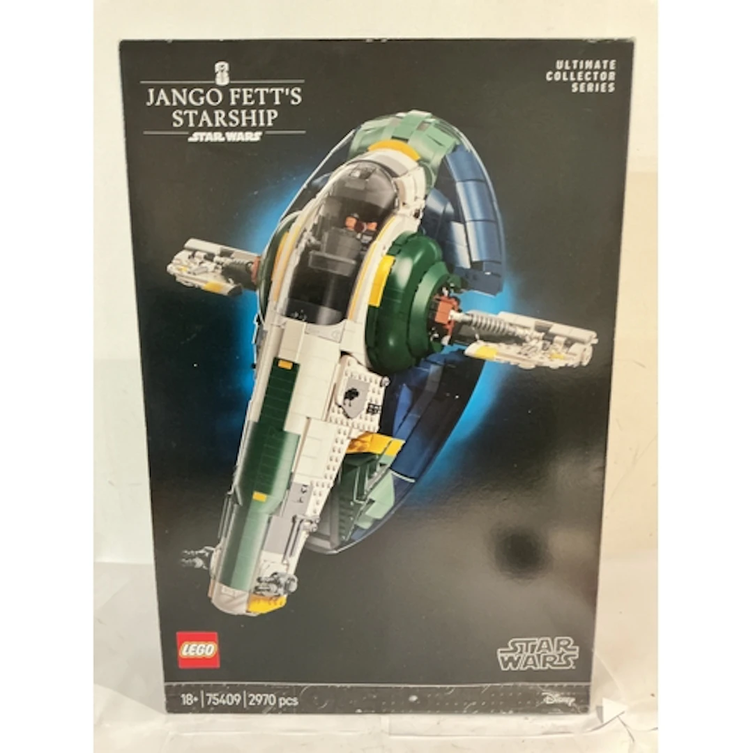 A Boxed And Sealed Lego Star Wars Jango Fetts Starship #7540...