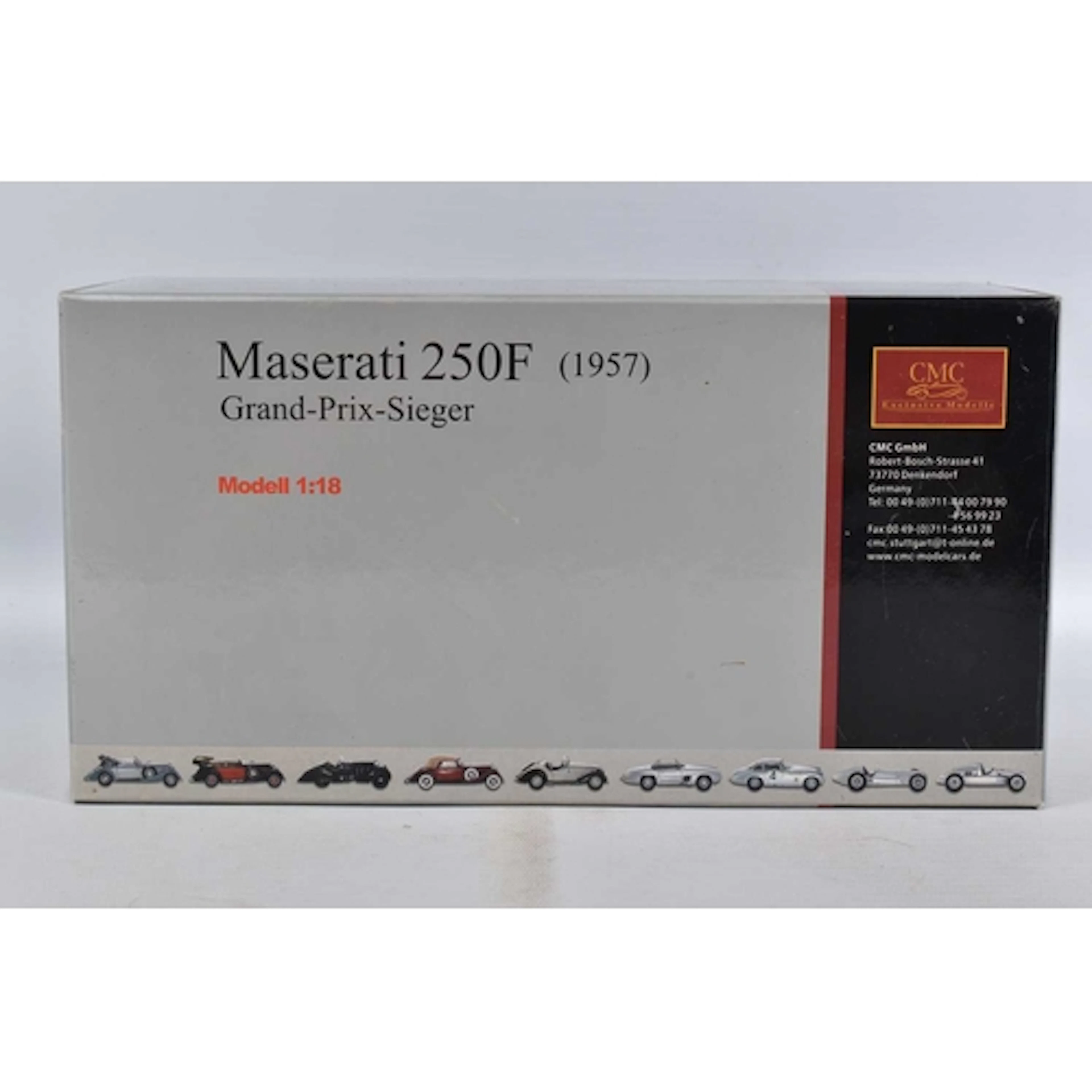 A BOXED CMC MASERATI 250F 1957 GRAND-PRIX-SIEGER, comprising...