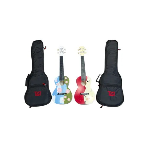 Musical Instruments - Two contemporary Brunswick ukuleles. B...