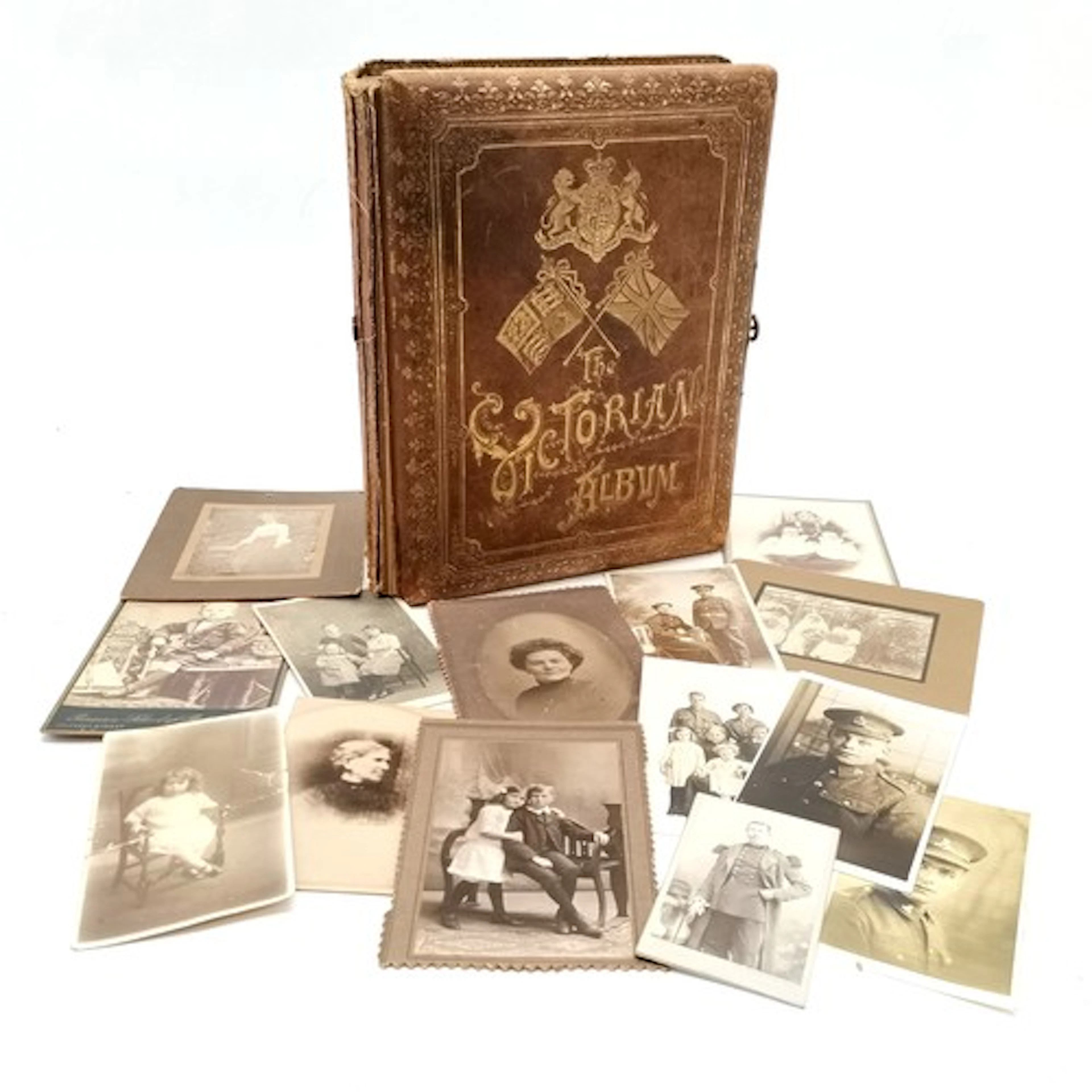 Antique Victorian musical album from drawings by J F Weedon ...