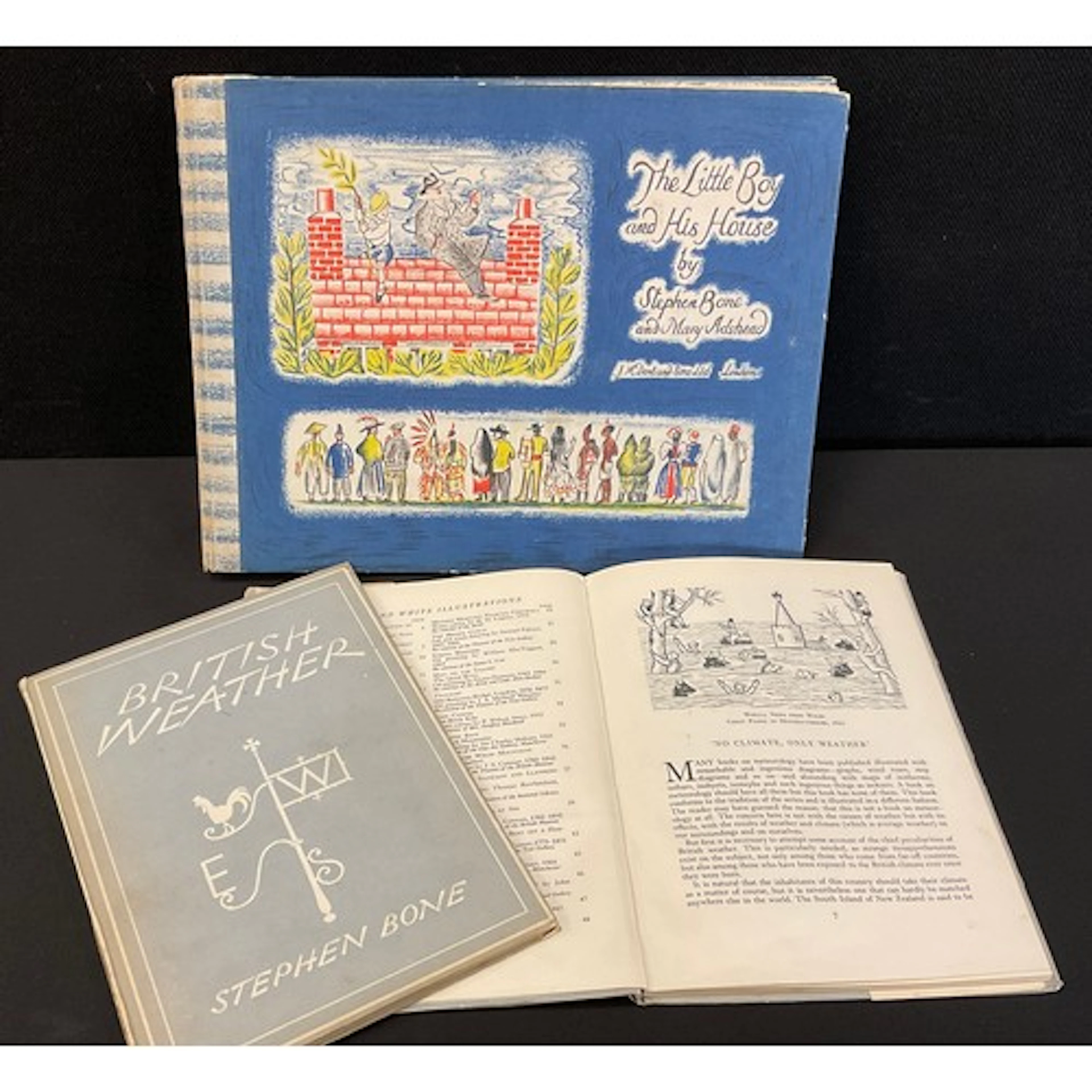 Books - Stephen Bone (1904-1958) and Mary Adshead (1904-199)...
