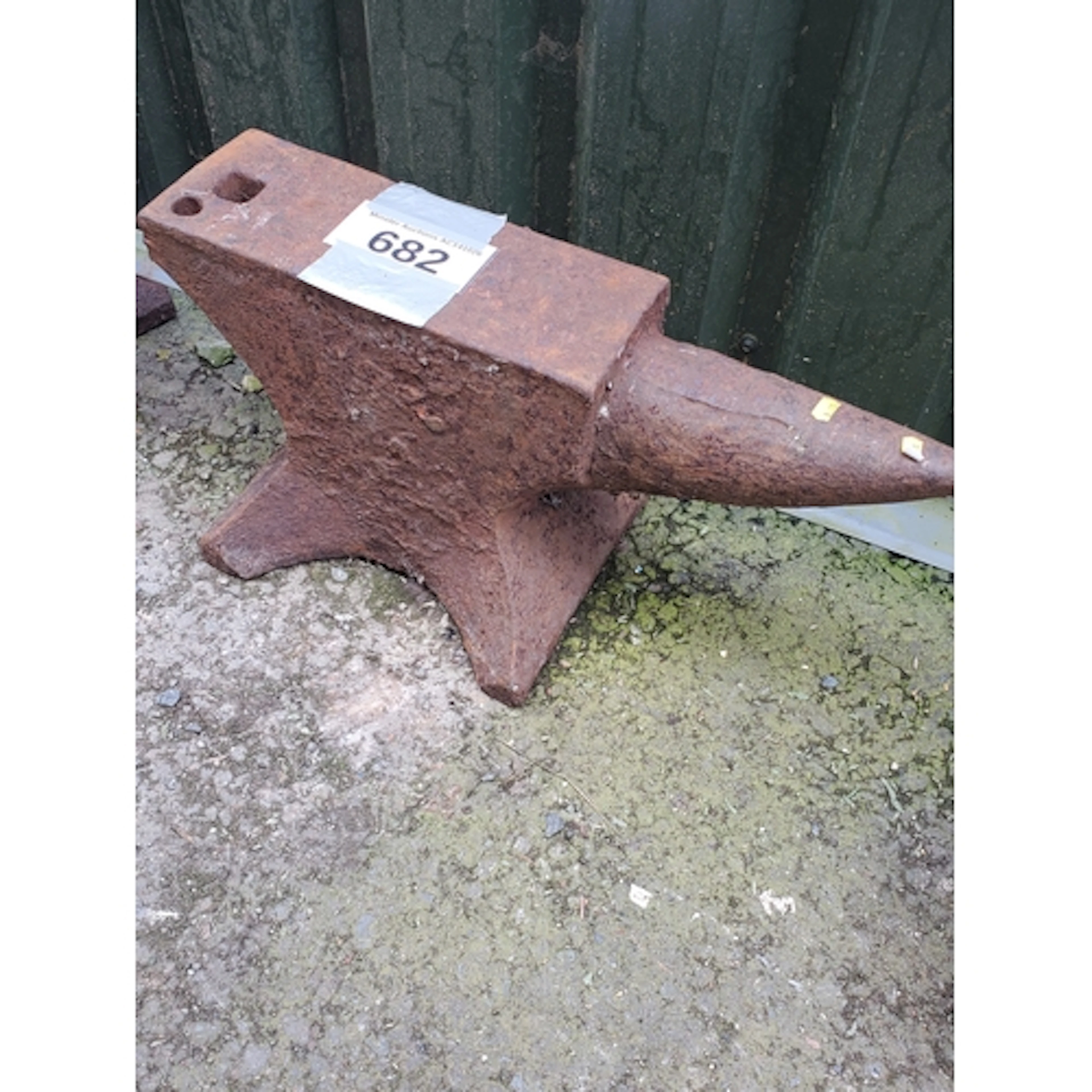 A cast iron Anvil