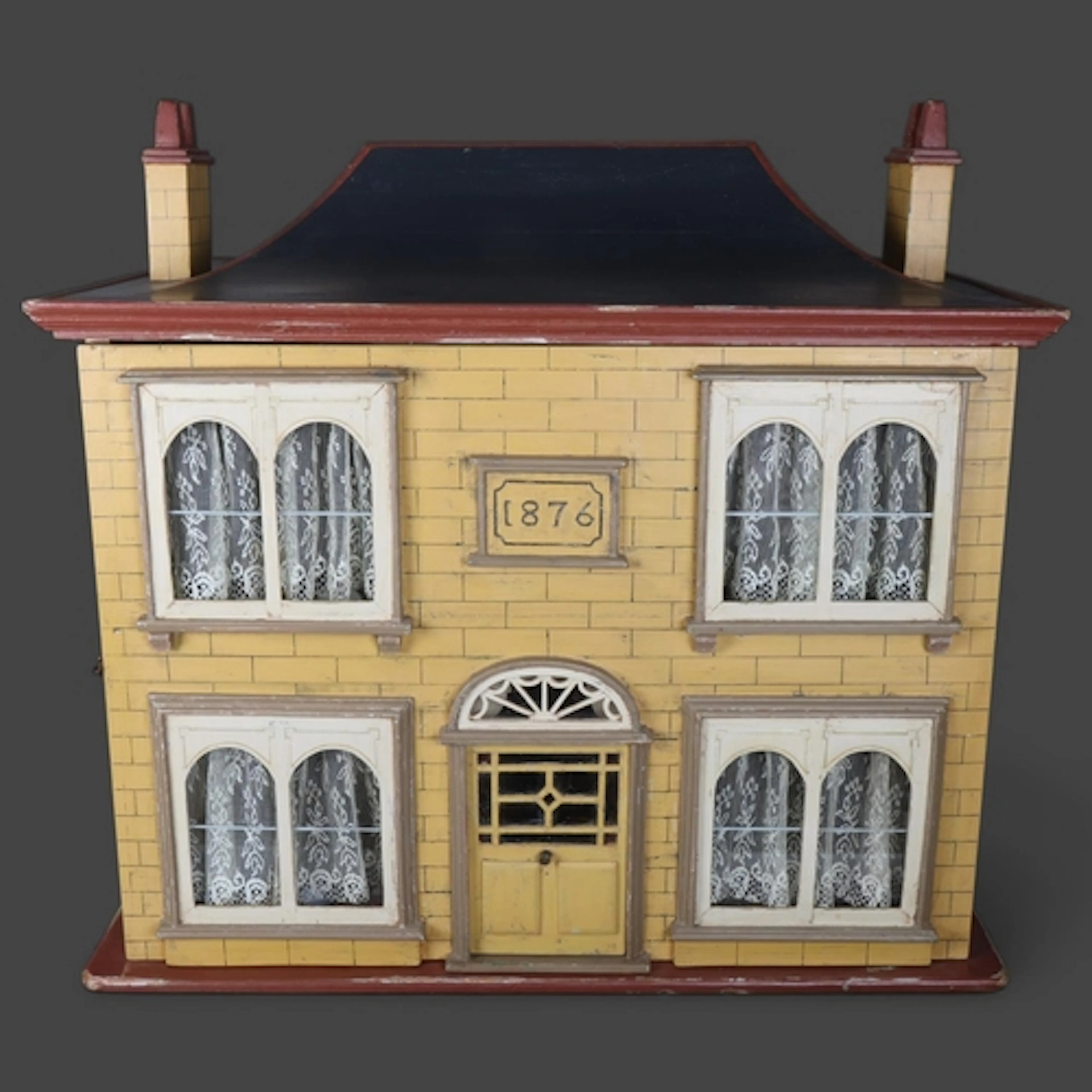 A spectacular fully furnished doll's house, probably early 2...