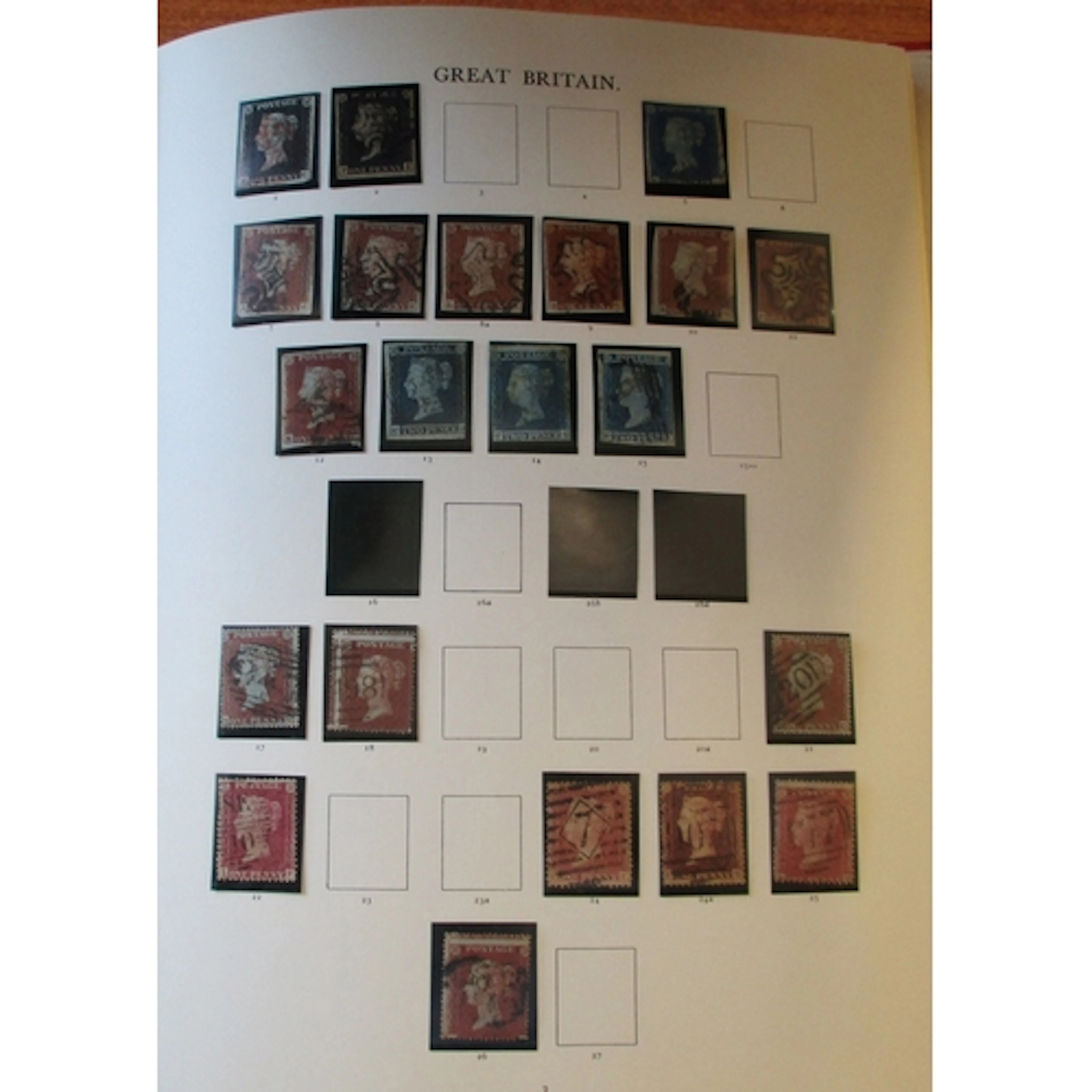 QV-QEII M/U collection in 1 Windsor album, incl 1840 1d blac...